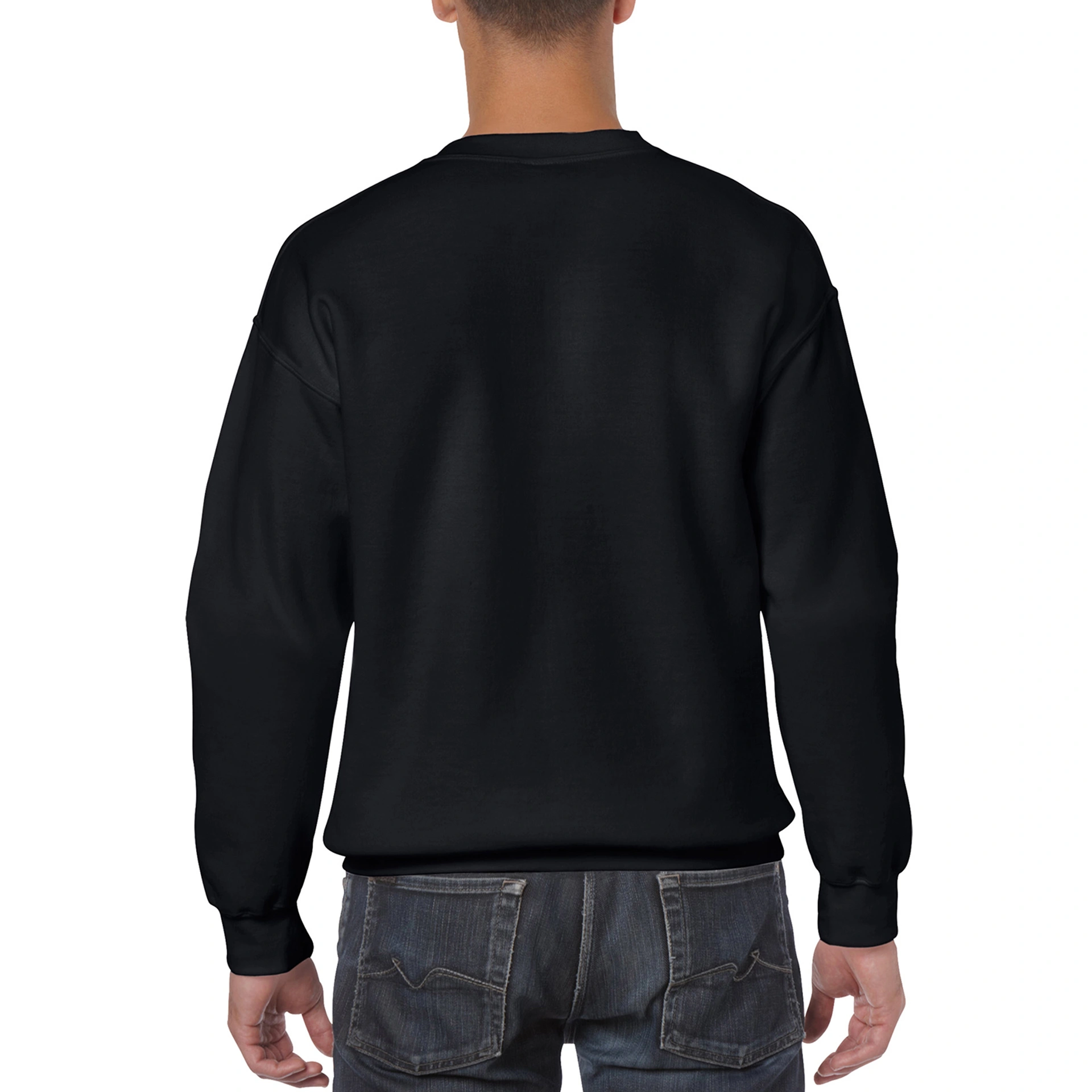 Реглан Heavy Blend 271, TM Gildan - black / 2XL