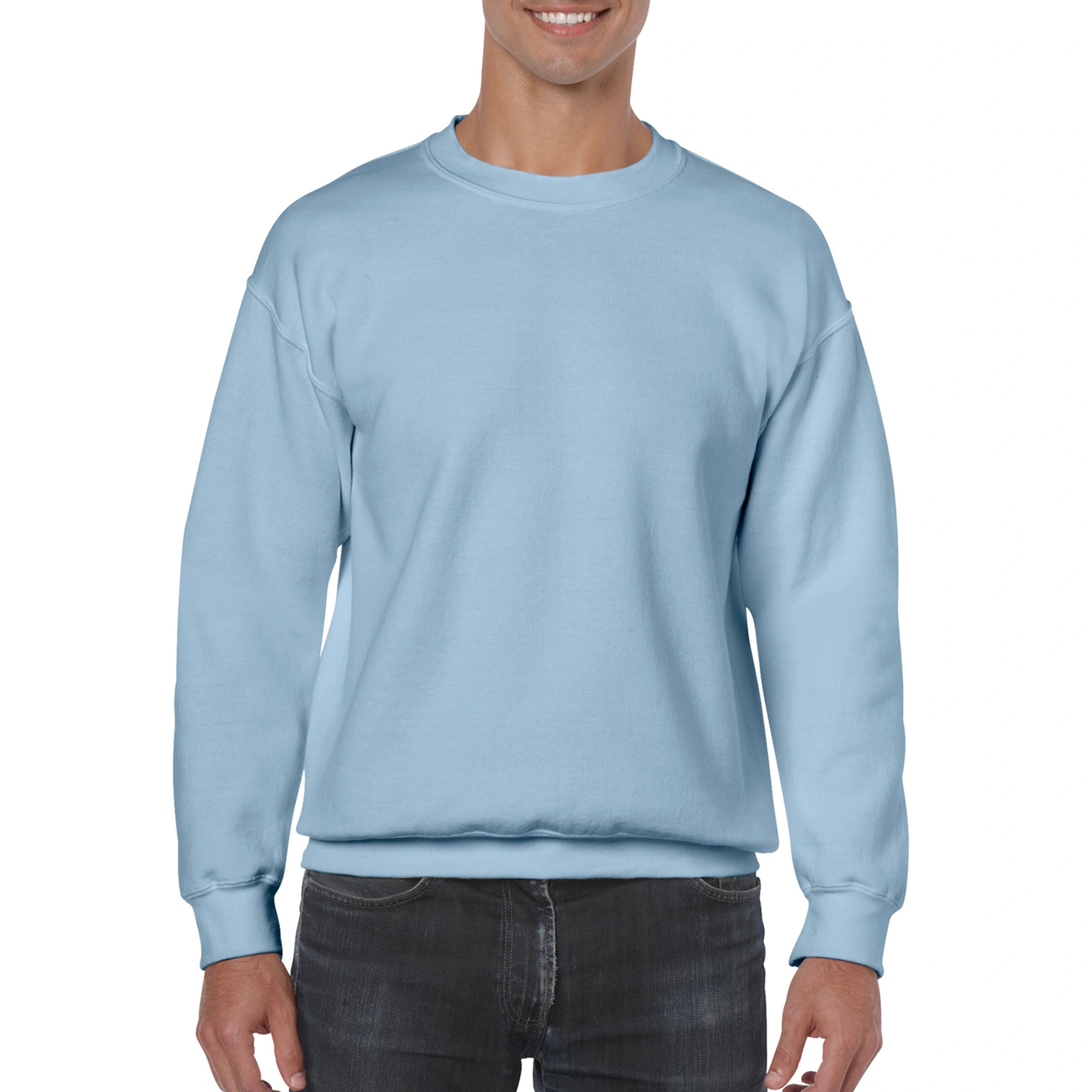 Реглан Heavy Blend 271, TM Gildan - light blue / 2XL
