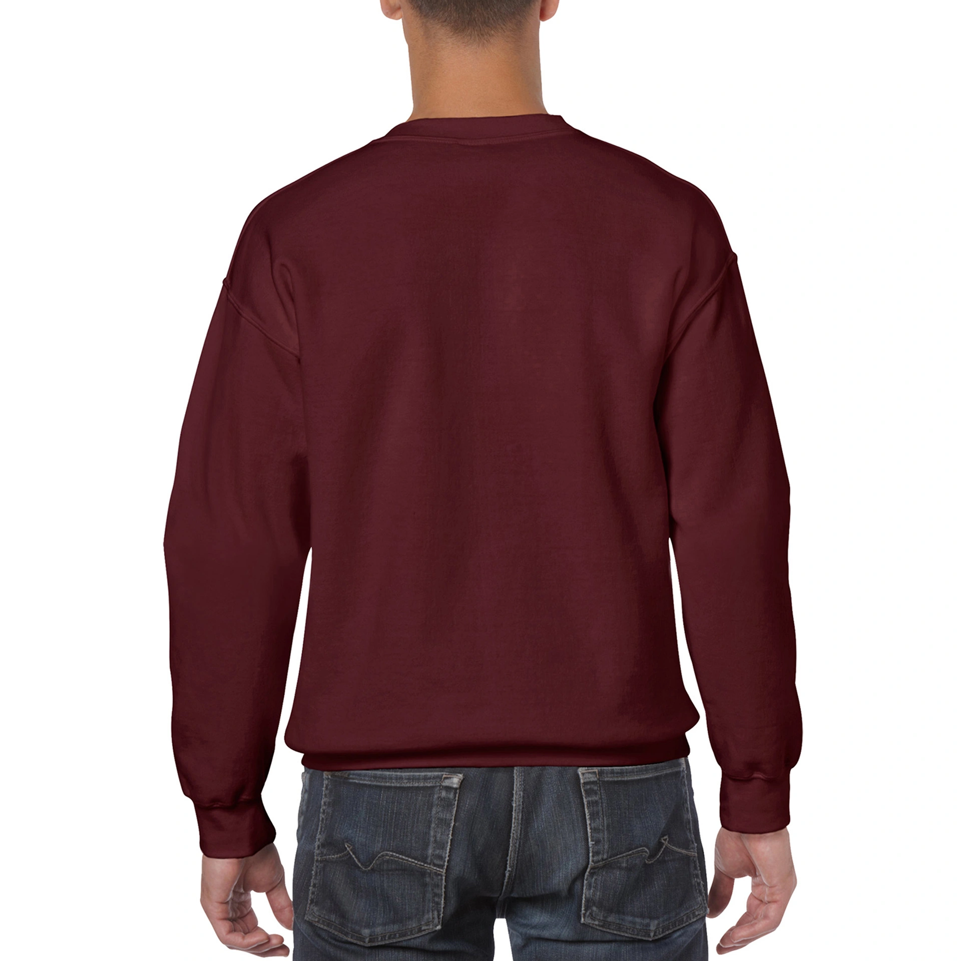 Реглан Heavy Blend 271, TM Gildan - maroon / 2XL