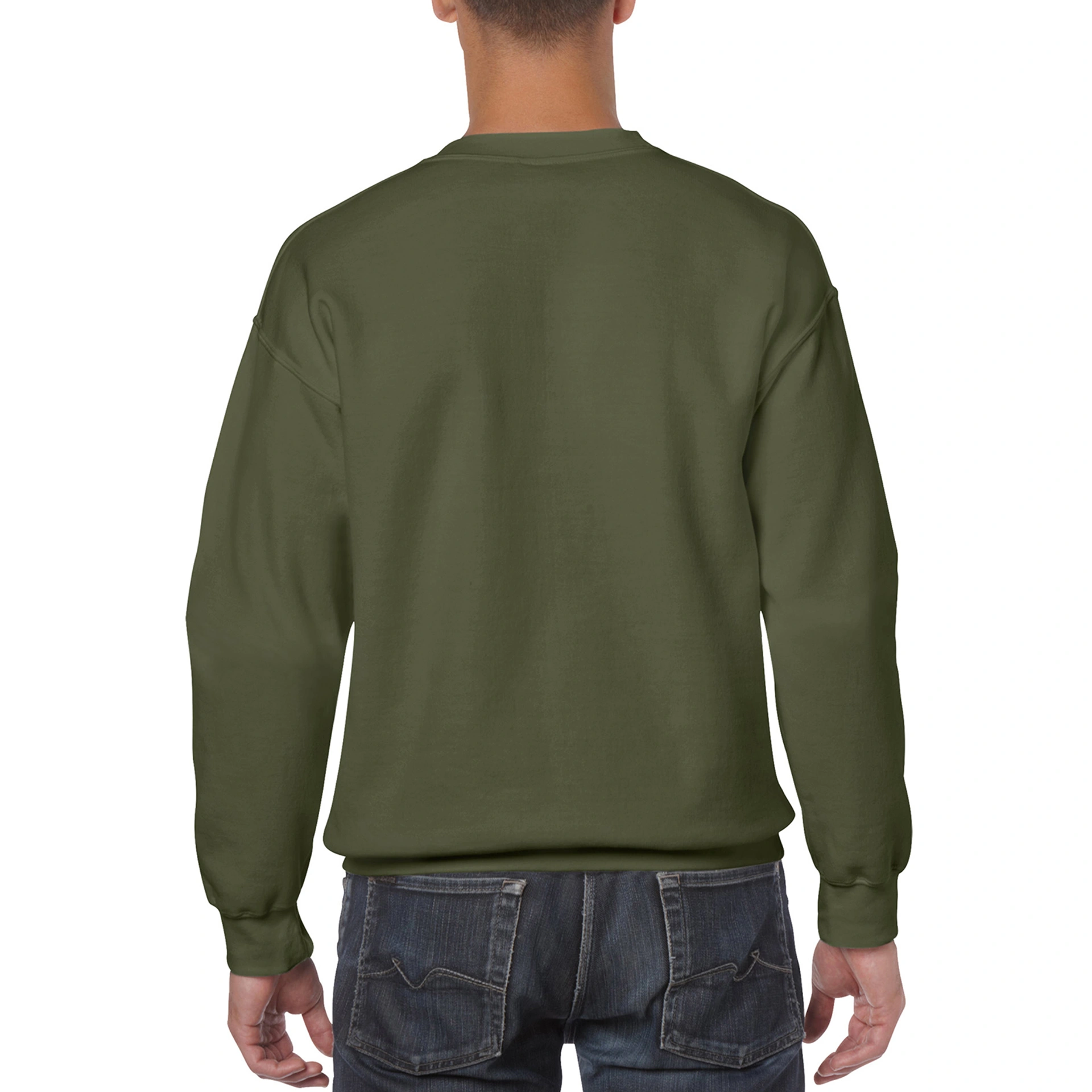 Реглан Heavy Blend 271, TM Gildan - military green / 2XL