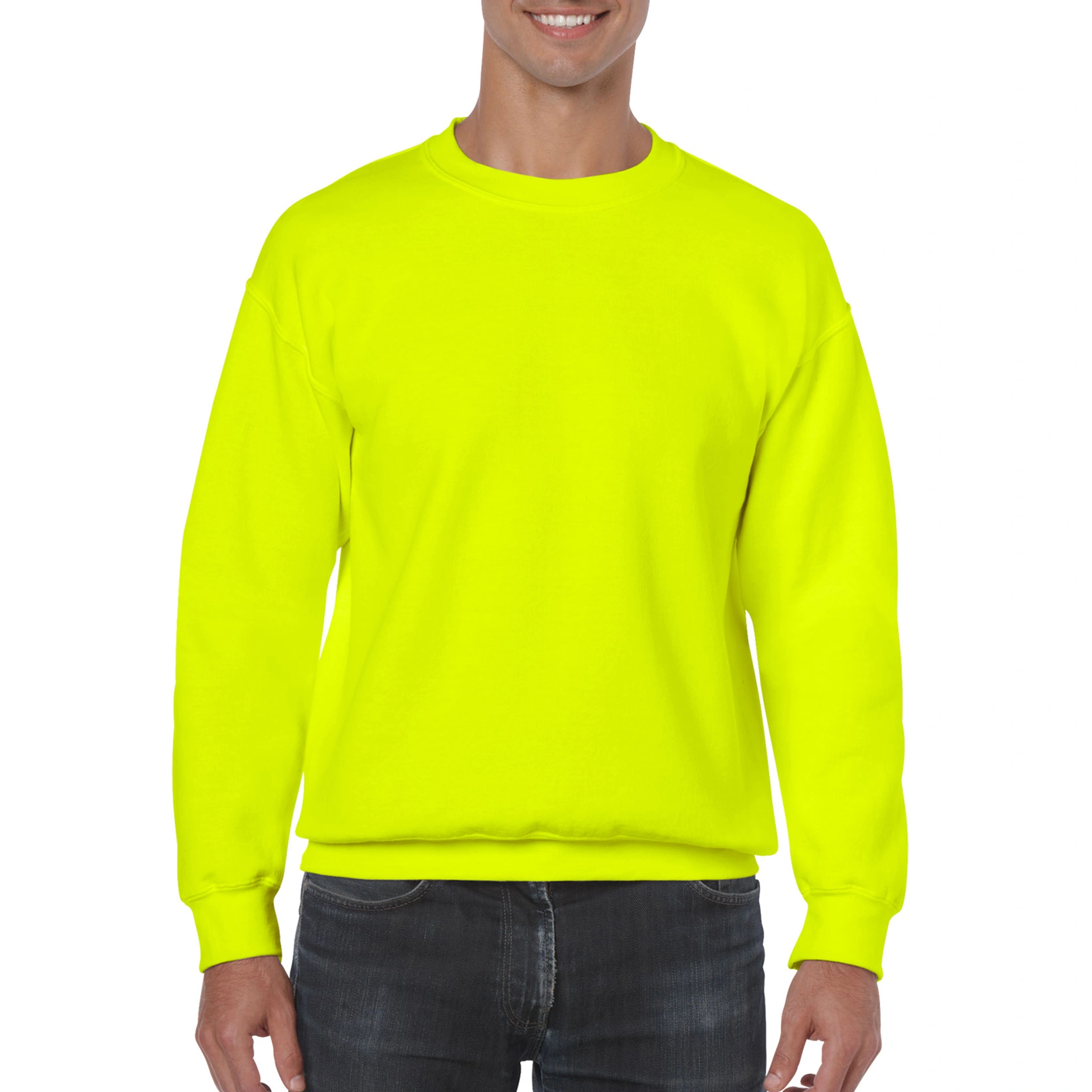 Реглан Heavy Blend 271, TM Gildan - safety green / 2XL