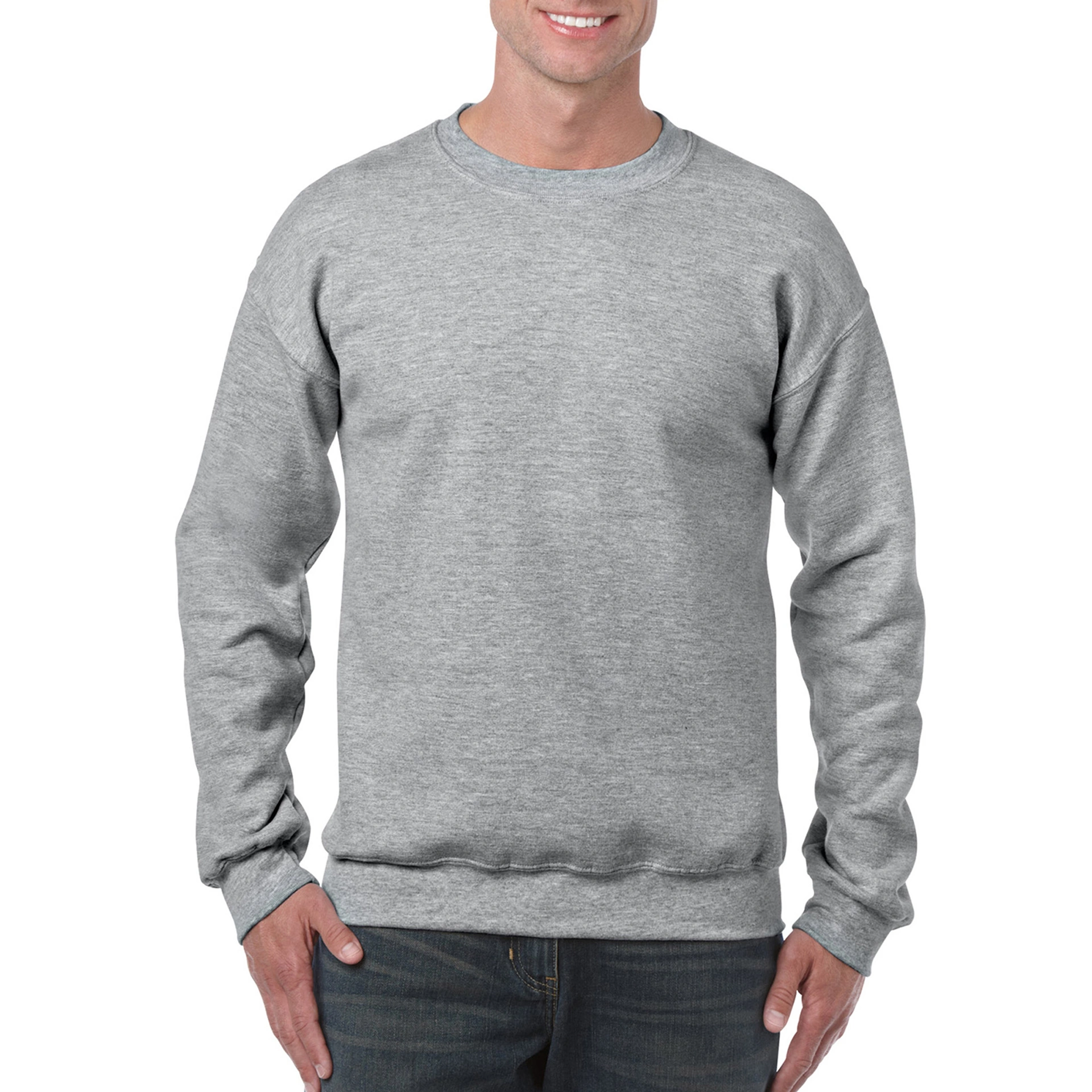 Реглан Heavy Blend 271, TM Gildan - sport grey / 2XL