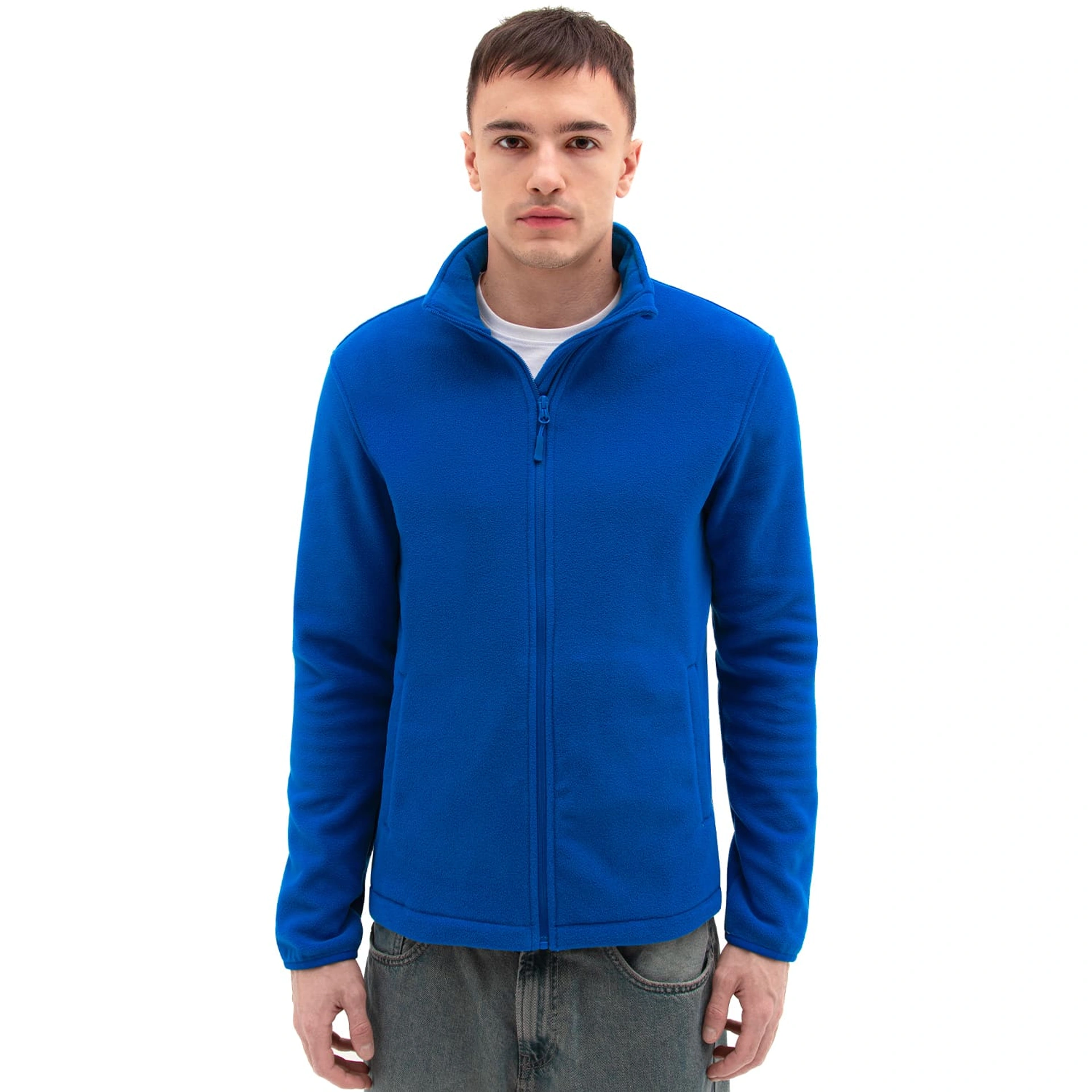 Реглан флісовий на блискавці Polar, TM Floyd - синій / 2XL