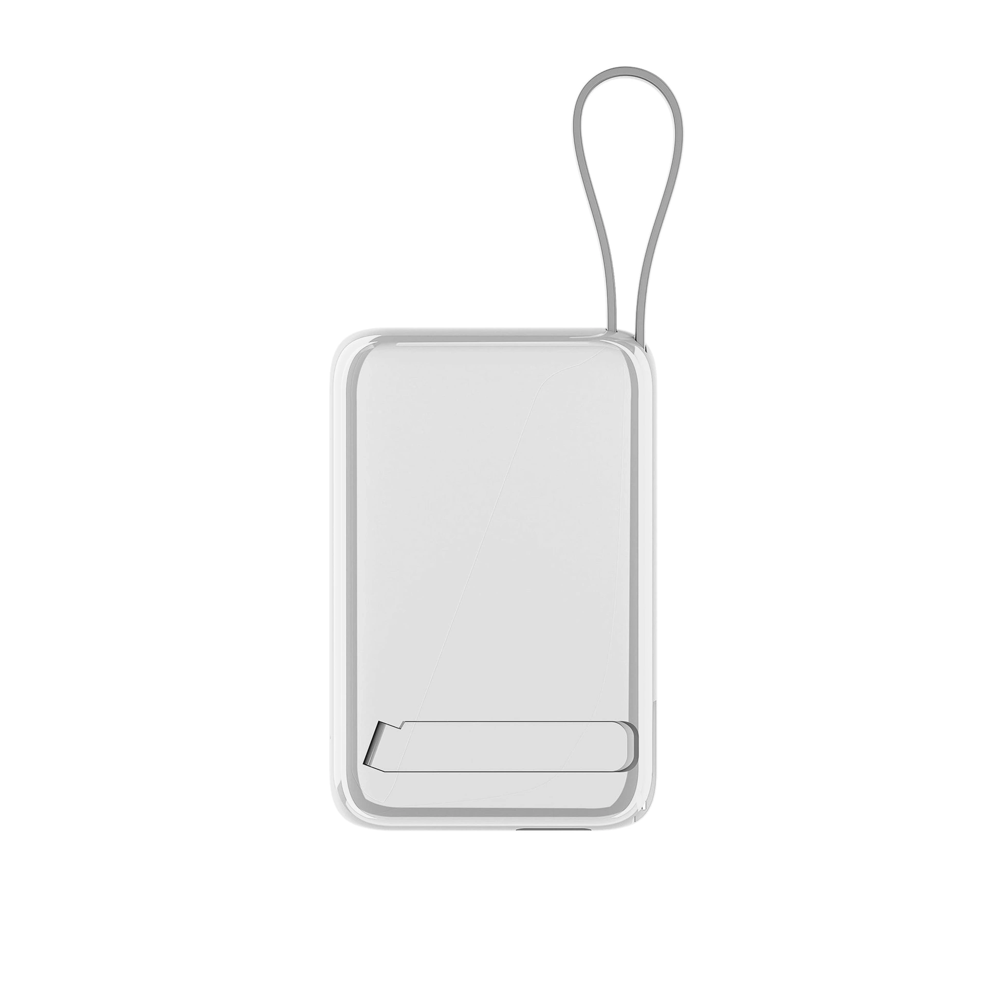 Повербанк Glam 10000 mAh 22,5W, ТМ TEG - білий