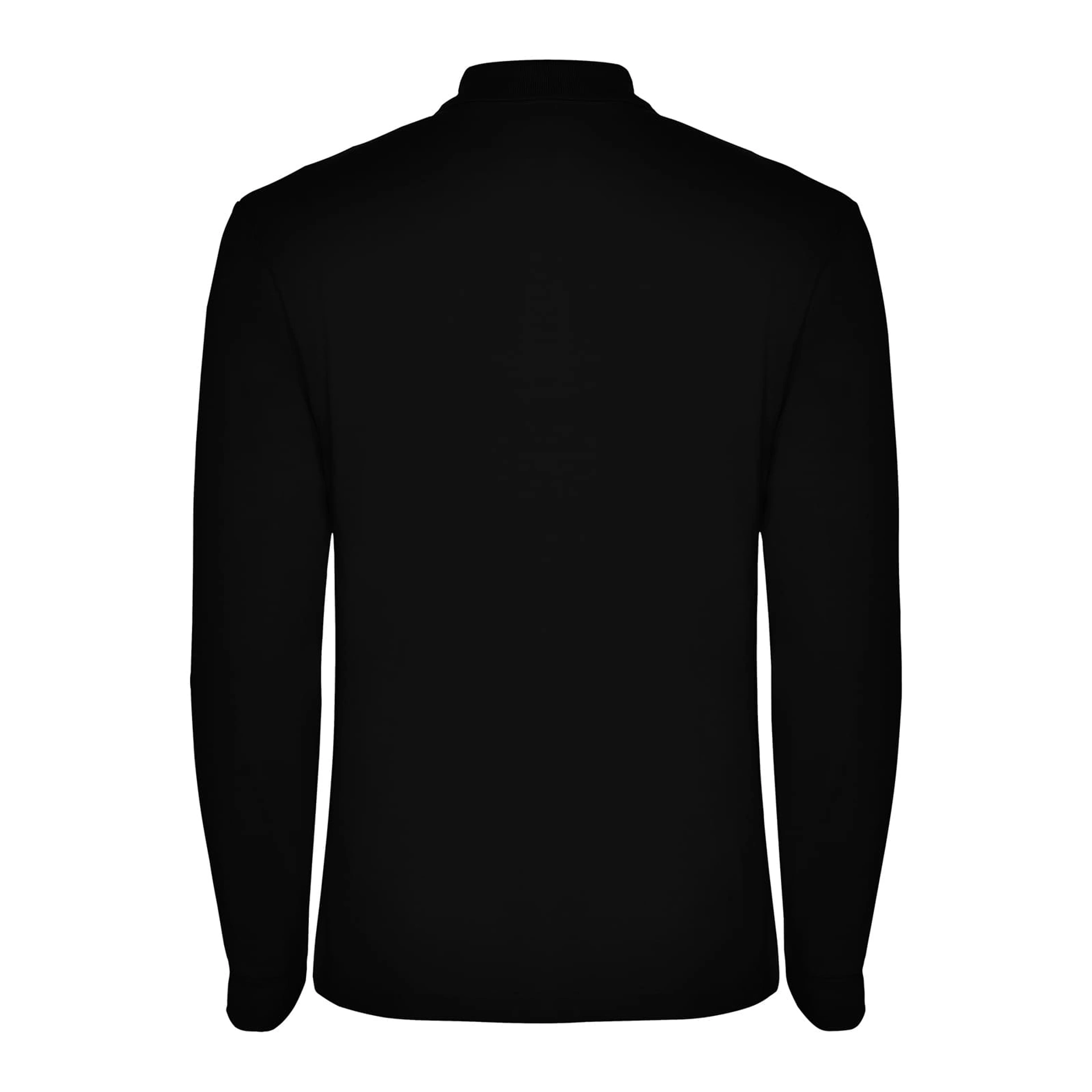 Поло з довгим рукавом Estrella L/S 220 - black / 2XL