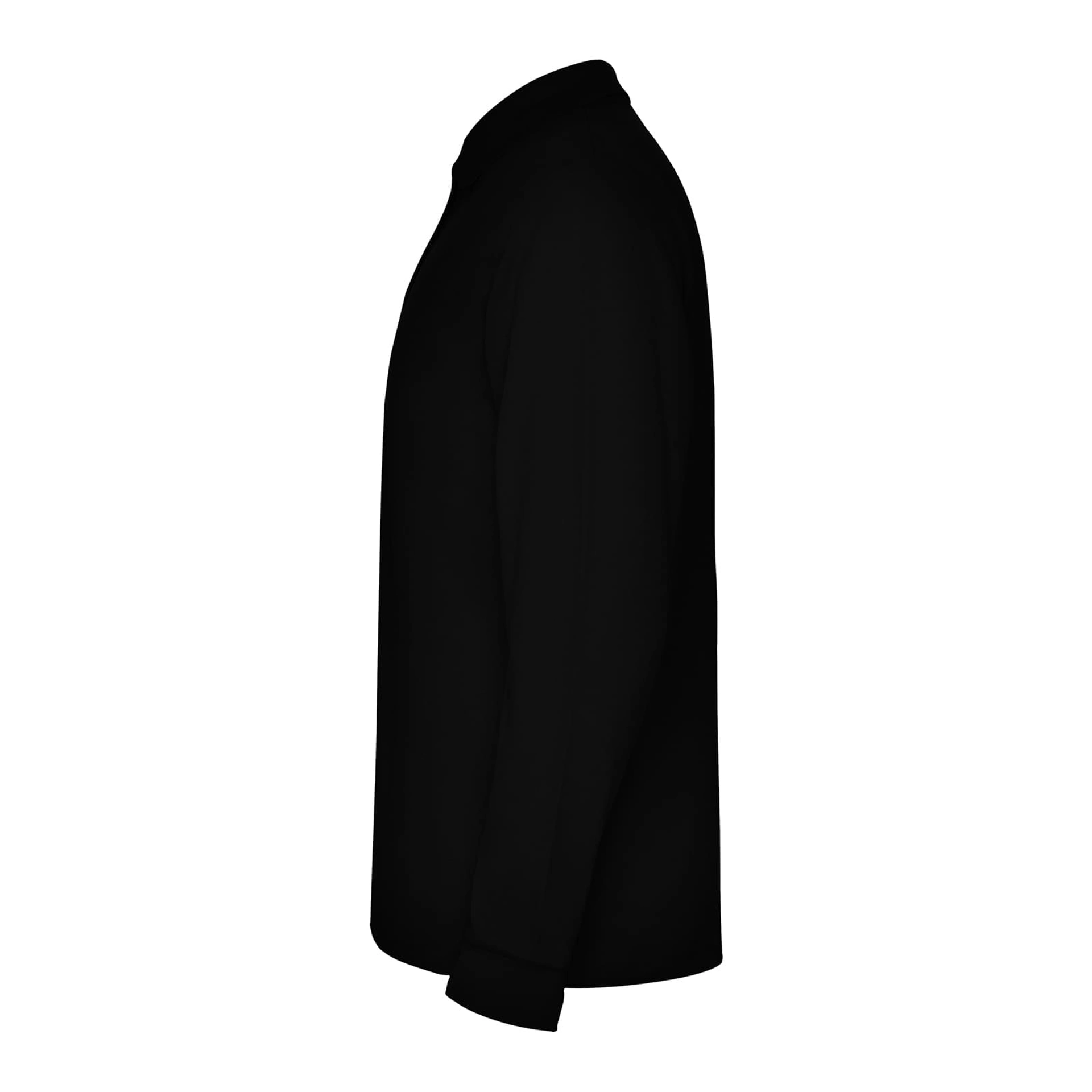 Поло з довгим рукавом Estrella L/S 220 - black / 2XL