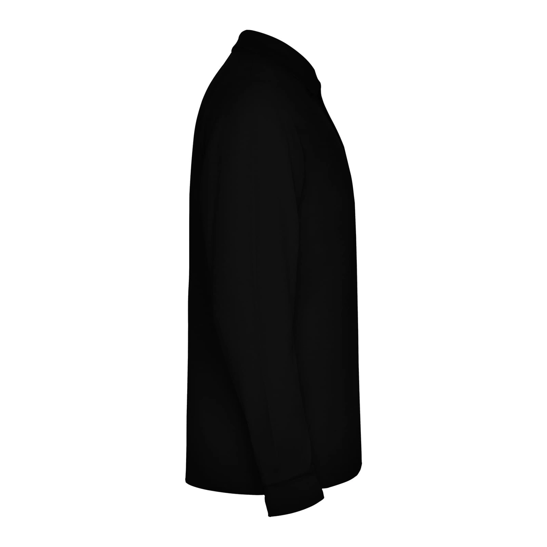 Поло з довгим рукавом Estrella L/S 220 - black / 2XL