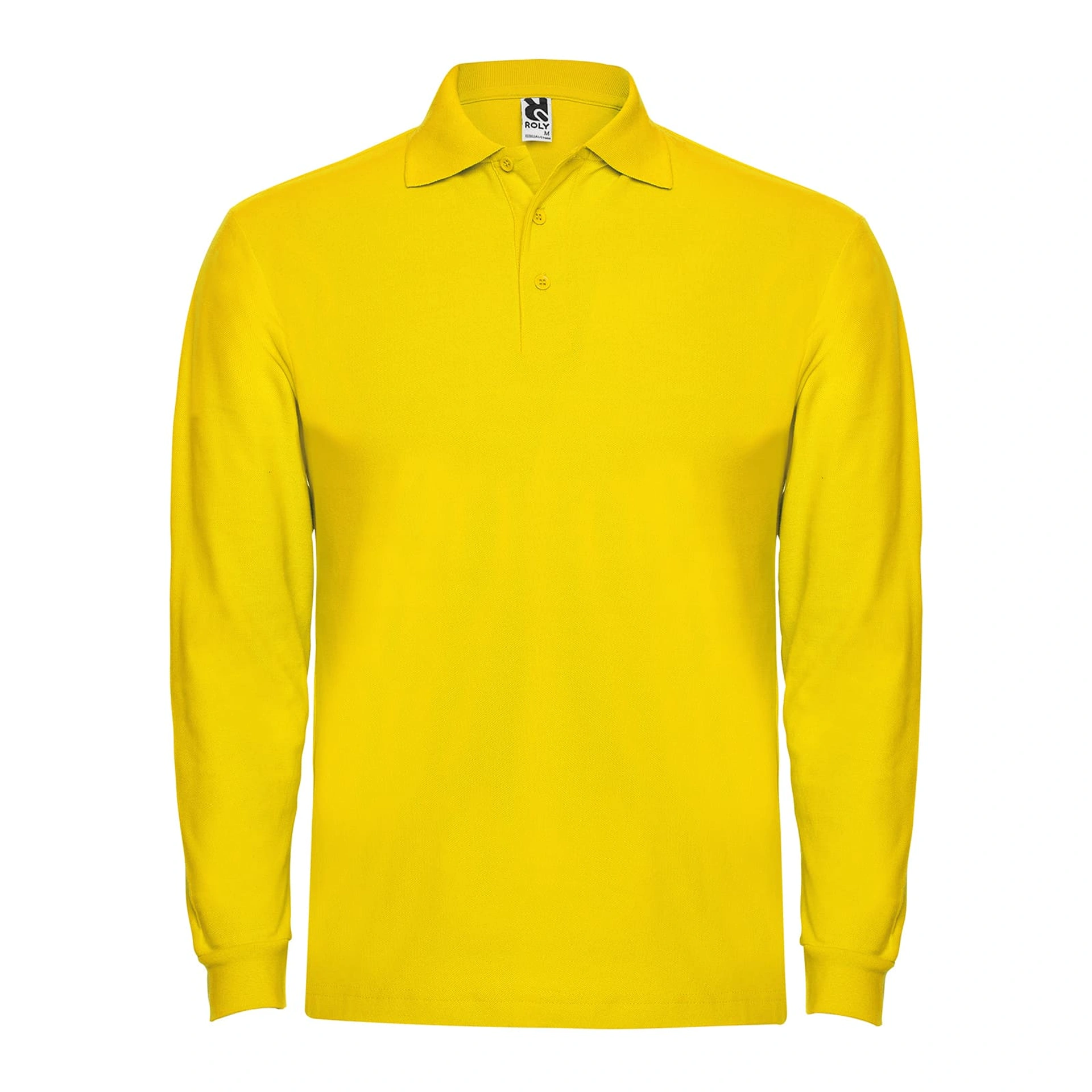 Поло з довгим рукавом Estrella L/S 220 - yellow / 2XL