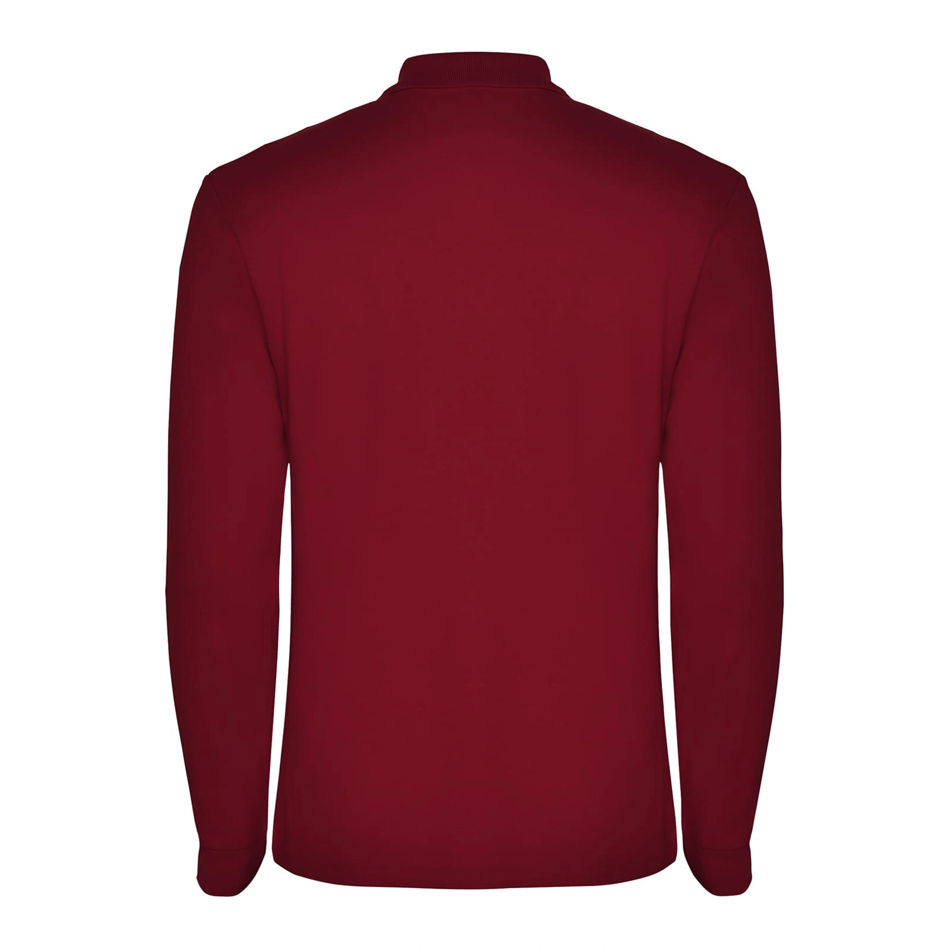 Поло з довгим рукавом Estrella L/S 220 - garnet / 2XL