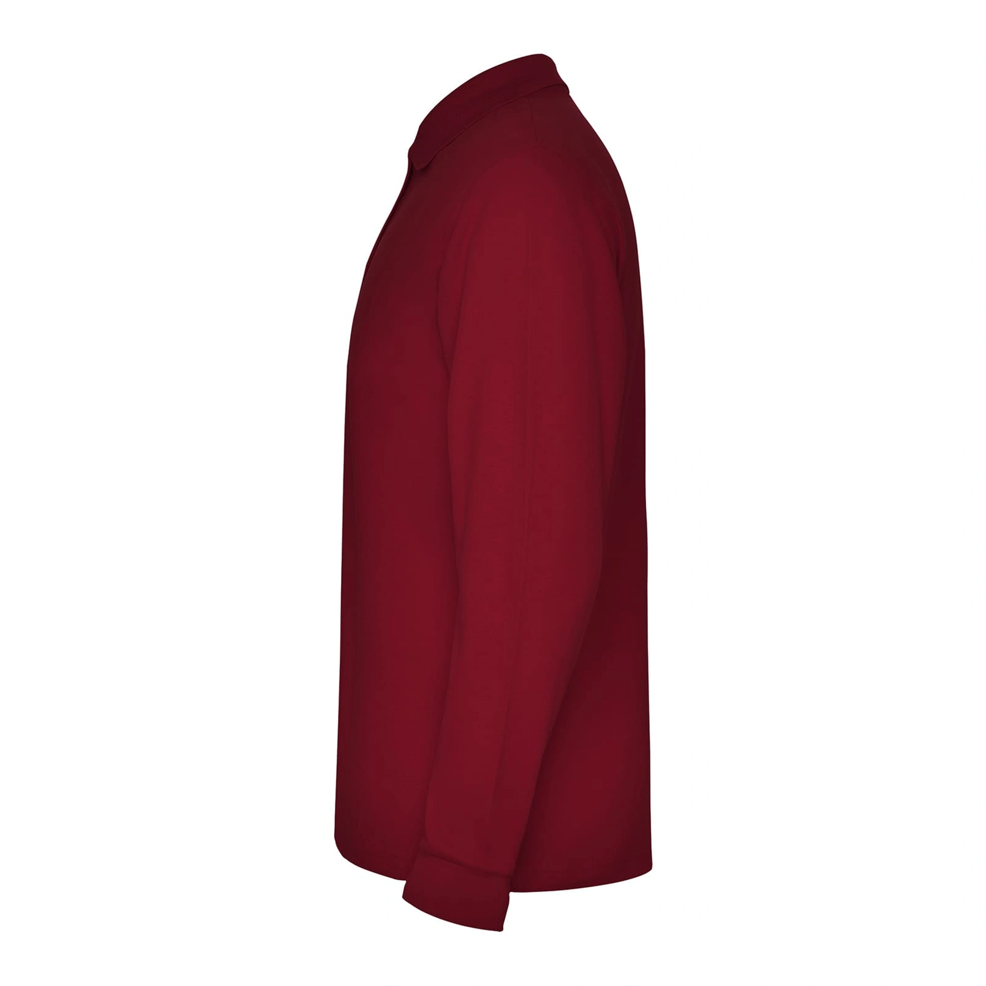 Поло з довгим рукавом Estrella L/S 220 - garnet / 2XL