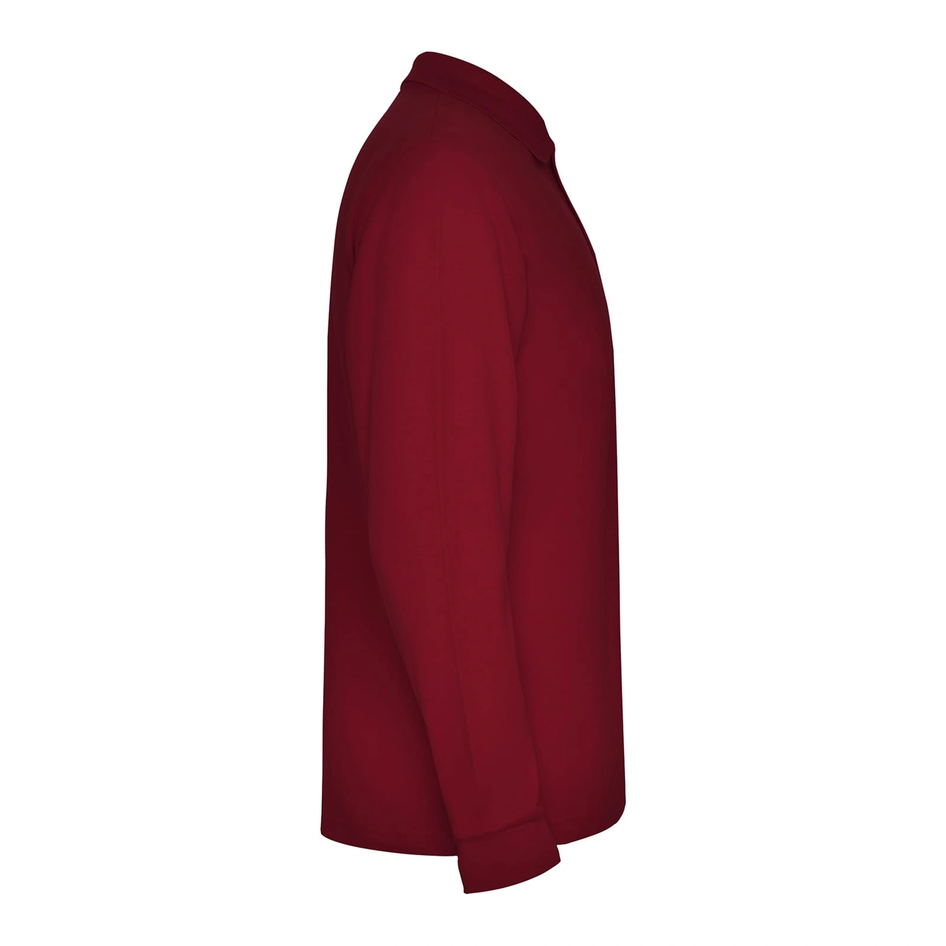 Поло з довгим рукавом Estrella L/S 220 - garnet / 2XL