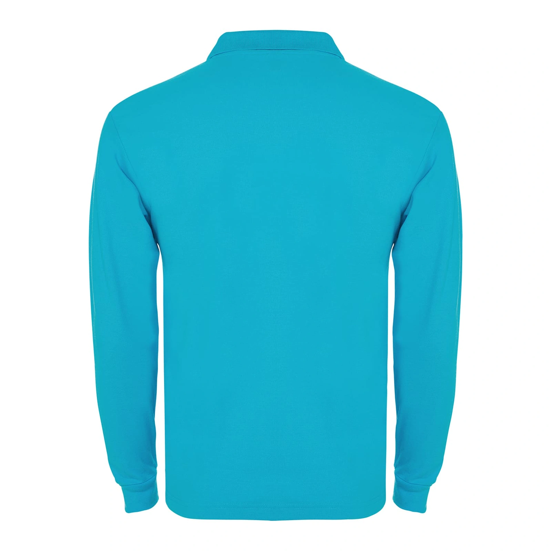 Поло з довгим рукавом Estrella L/S 220 - turquoise / 2XL