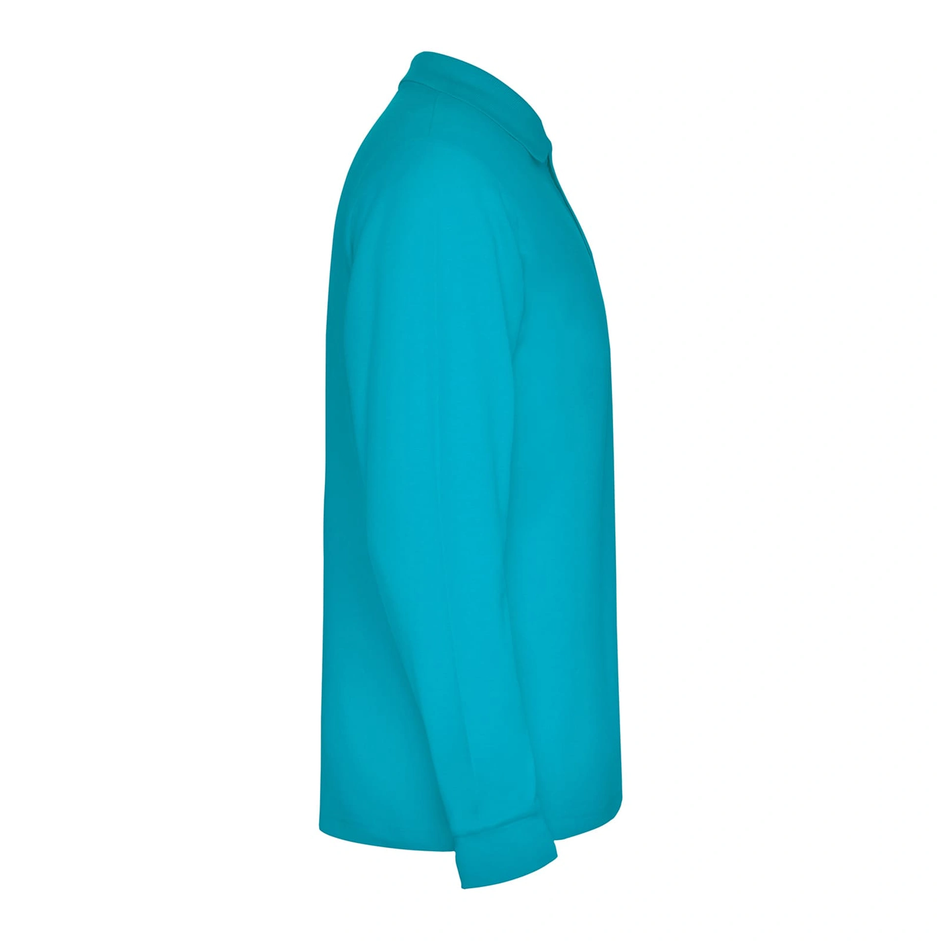 Поло з довгим рукавом Estrella L/S 220 - turquoise / 2XL
