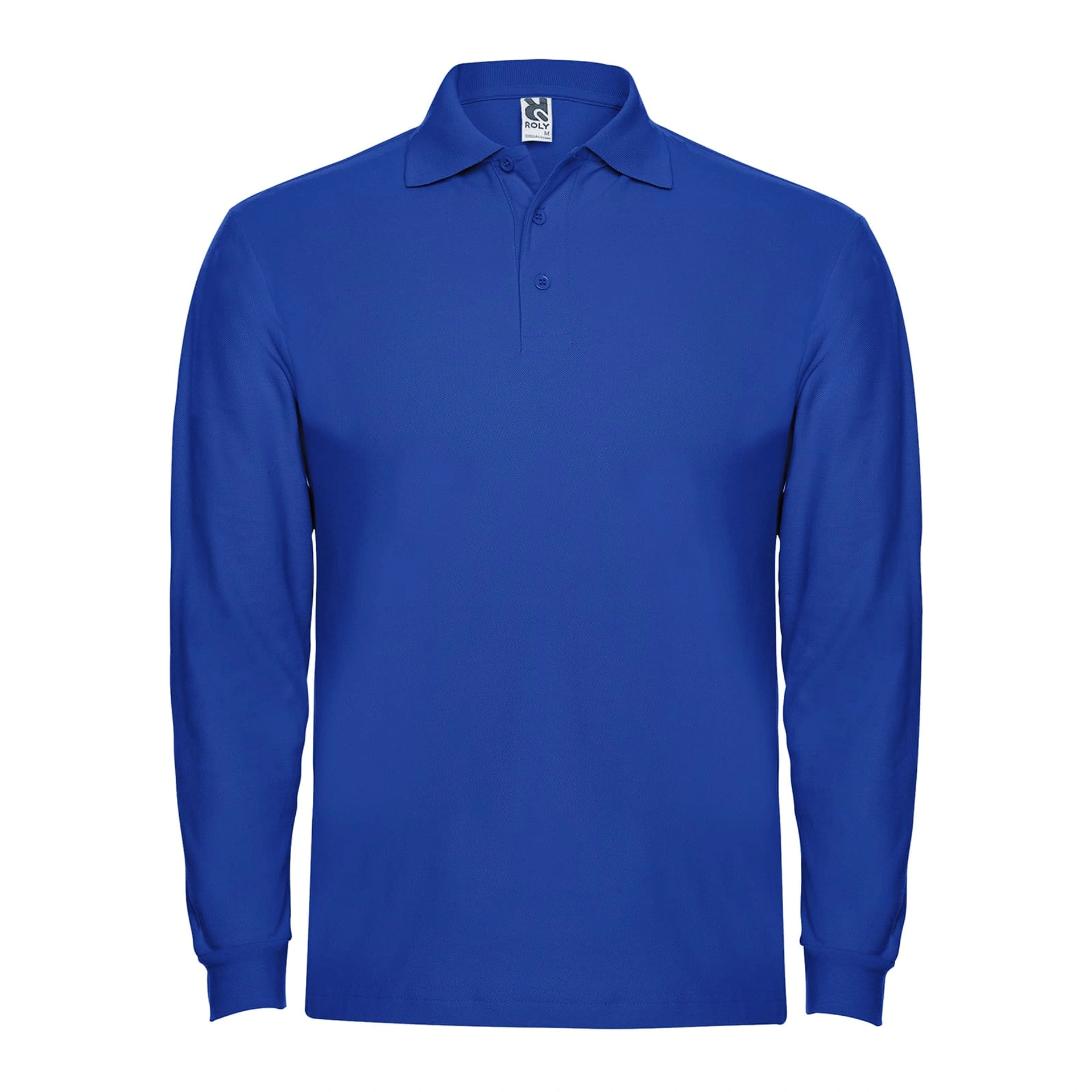 Поло з довгим рукавом Estrella L/S 220 - royal blue / 2XL