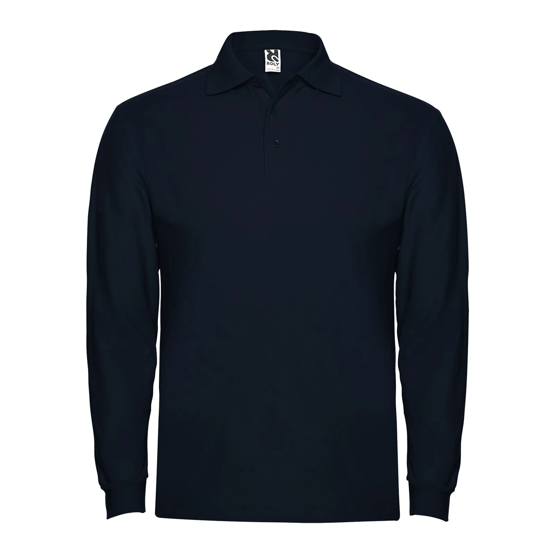Поло з довгим рукавом Estrella L/S 220 - navy blue / 2XL