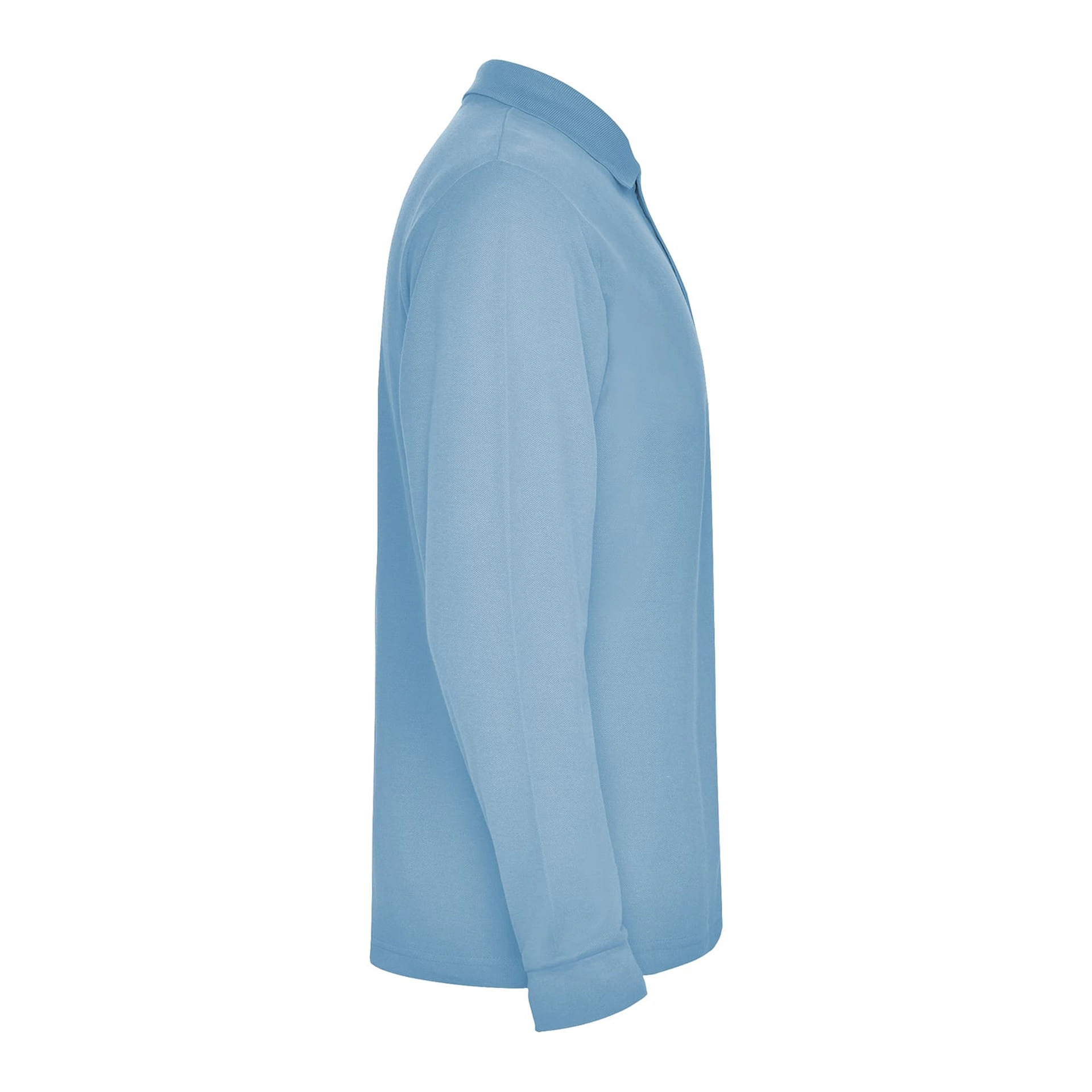 Поло з довгим рукавом Estrella L/S 220 - sky blue / 2XL