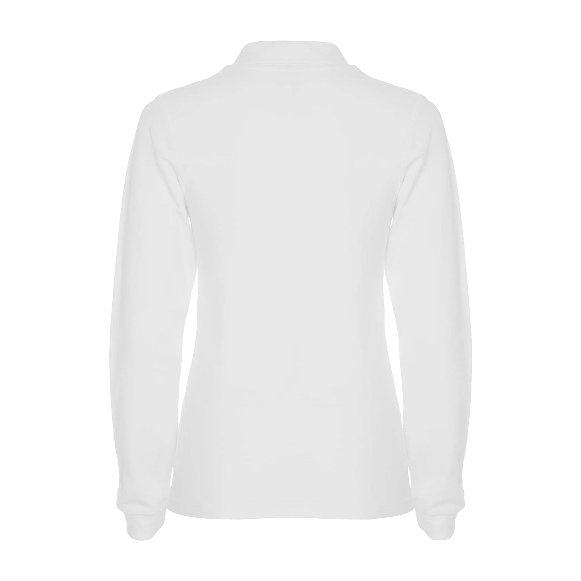 Поло жіноче з довгим рукавом Estrella woman L/S 220 - white / 2XL