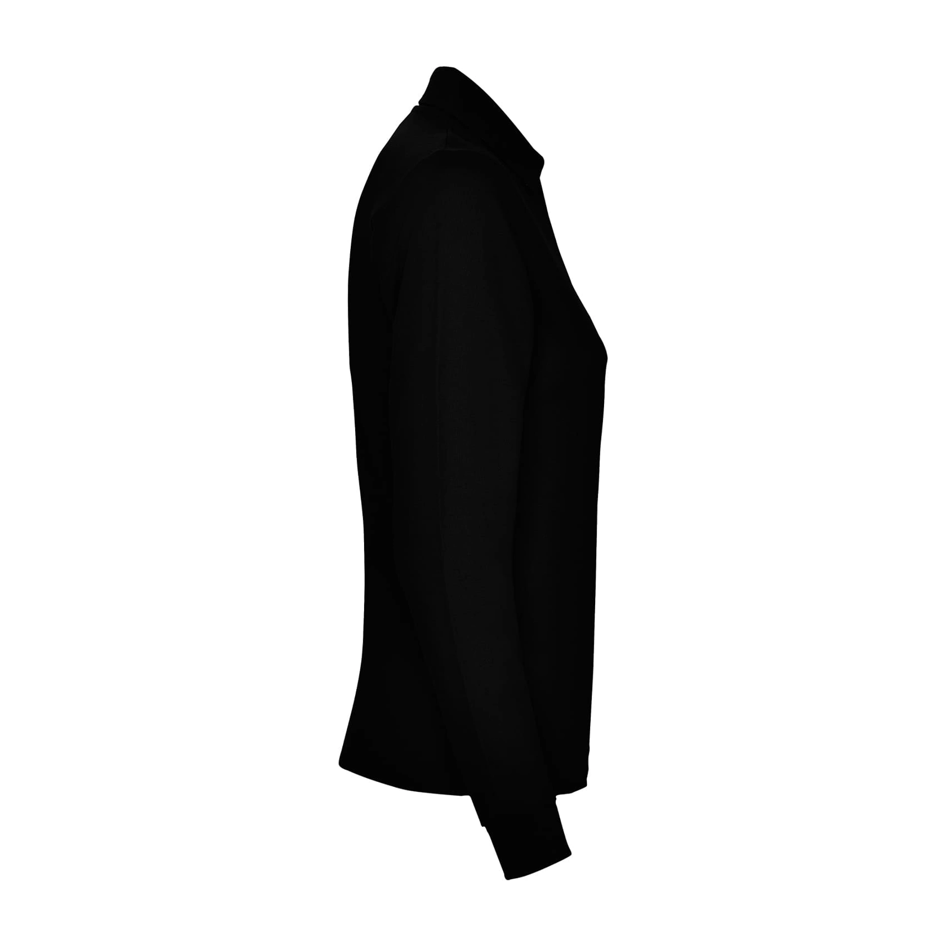 Поло жіноче з довгим рукавом Estrella woman L/S 220 - black / 2XL