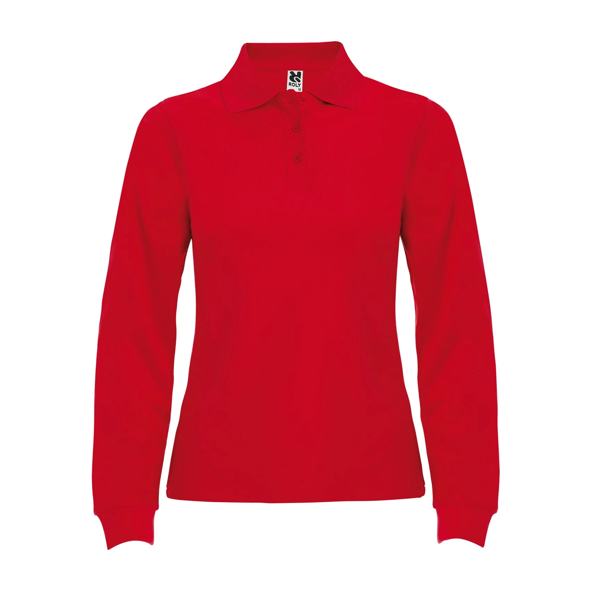 Поло жіноче з довгим рукавом Estrella woman L/S 220 - red / 2XL