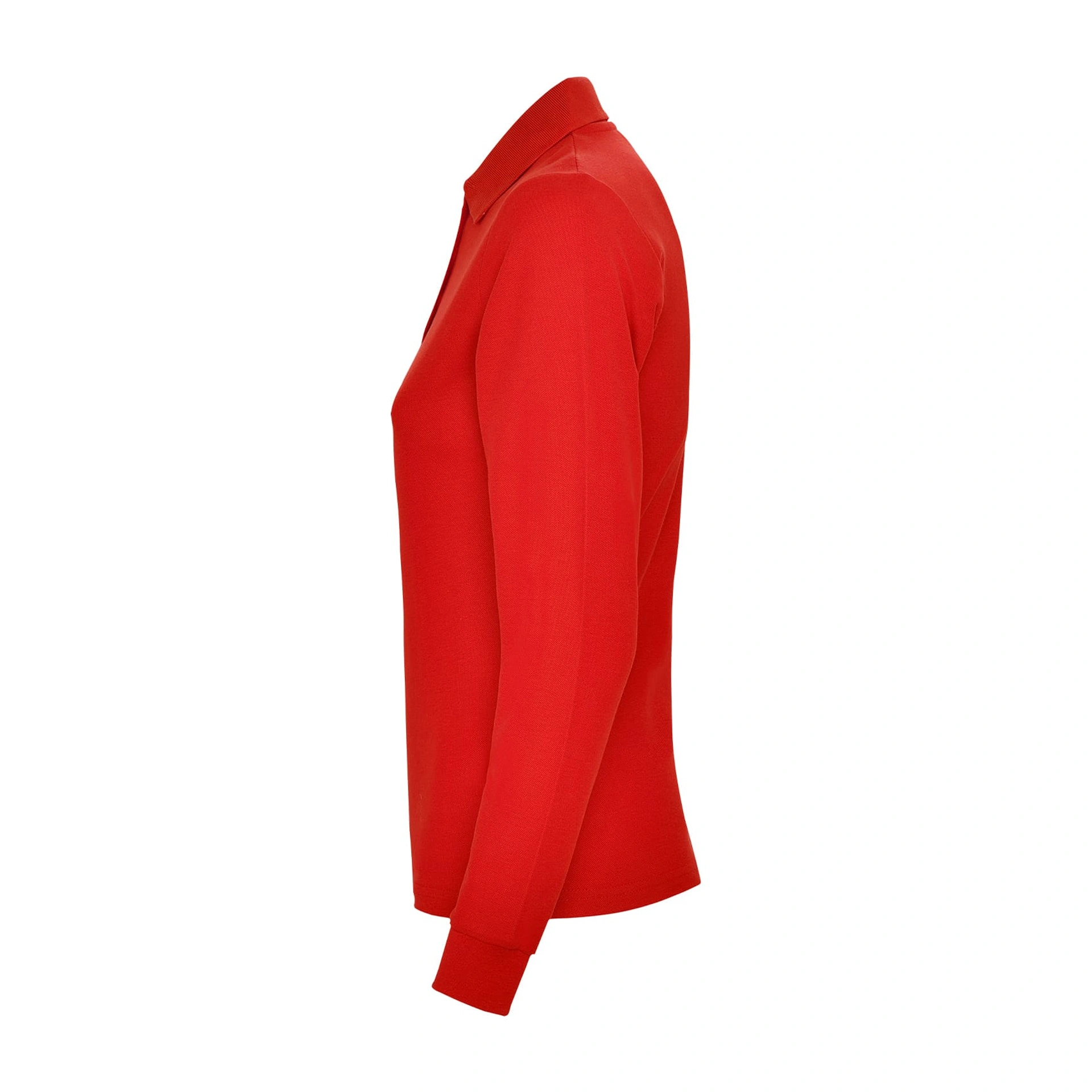 Поло жіноче з довгим рукавом Estrella woman L/S 220 - red / 2XL