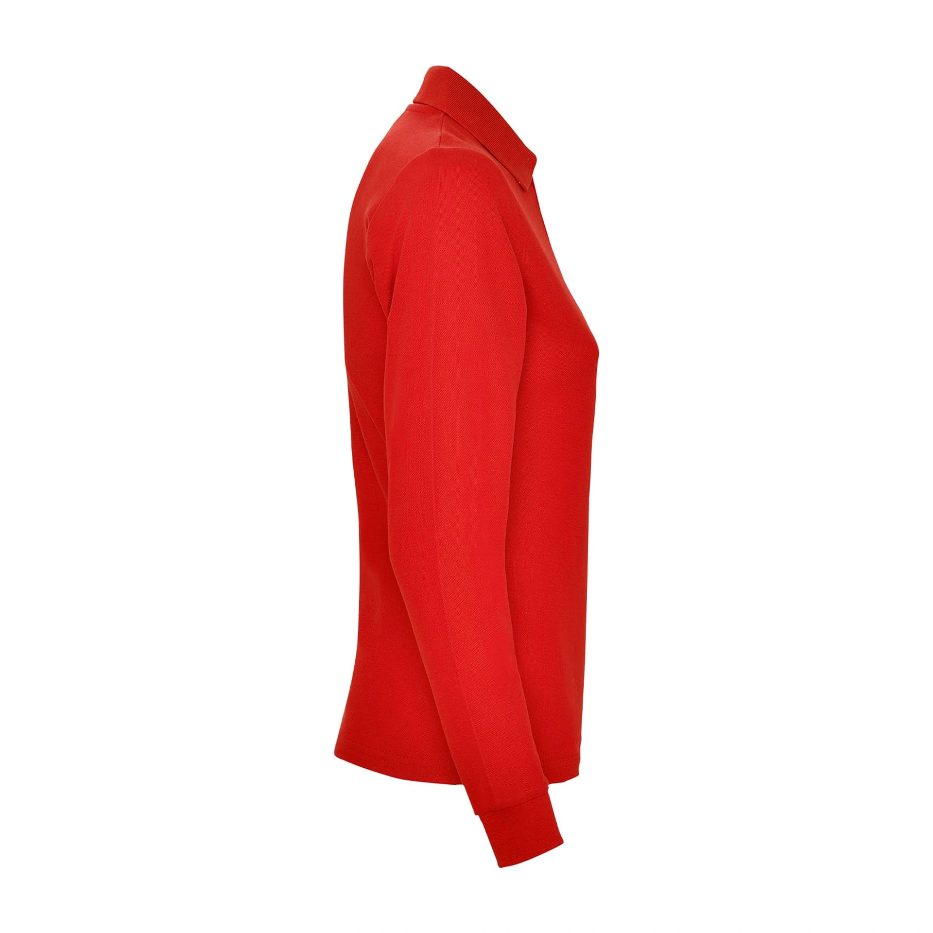 Поло жіноче з довгим рукавом Estrella woman L/S 220 - red / 2XL