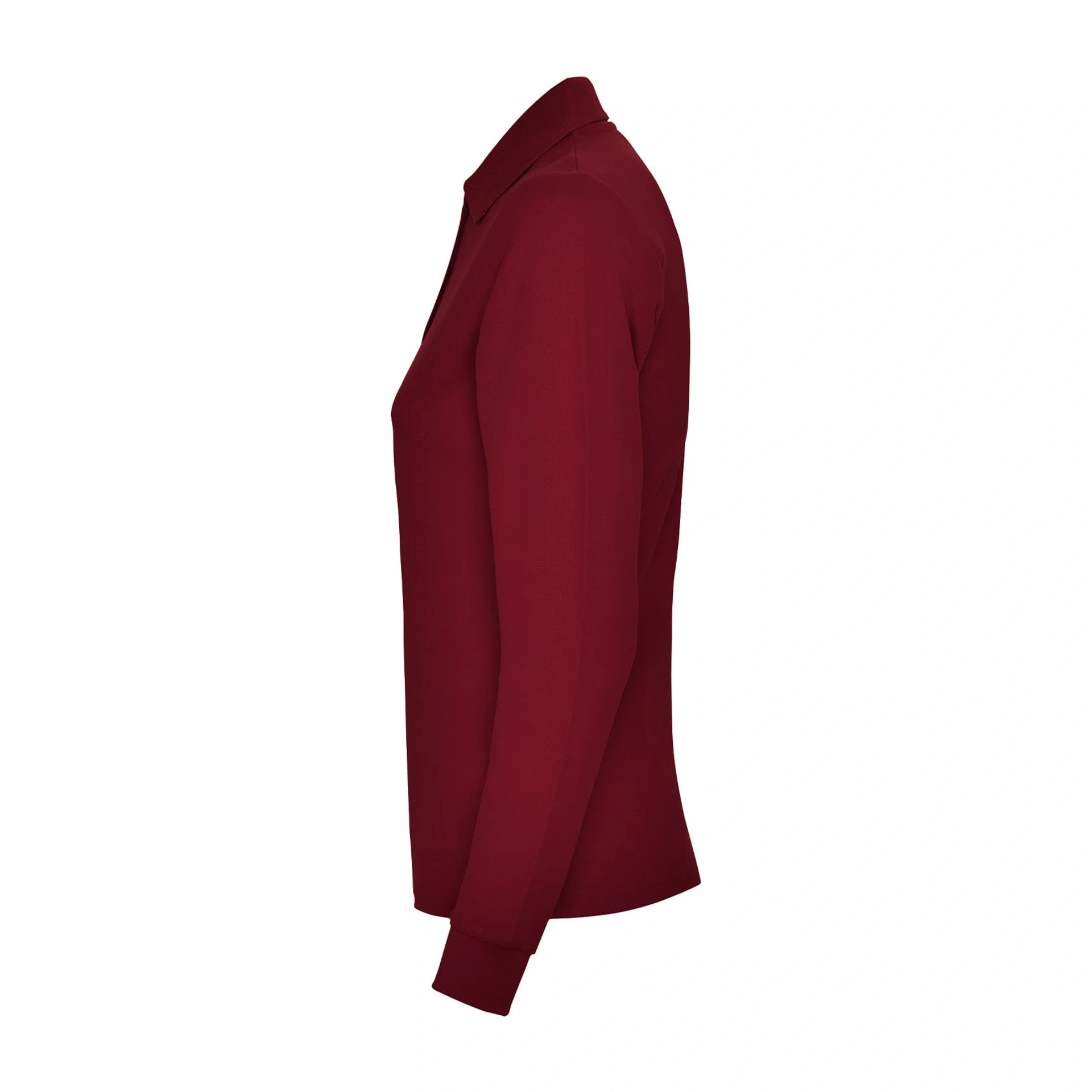Поло жіноче з довгим рукавом Estrella woman L/S 220 - garnet / 2XL