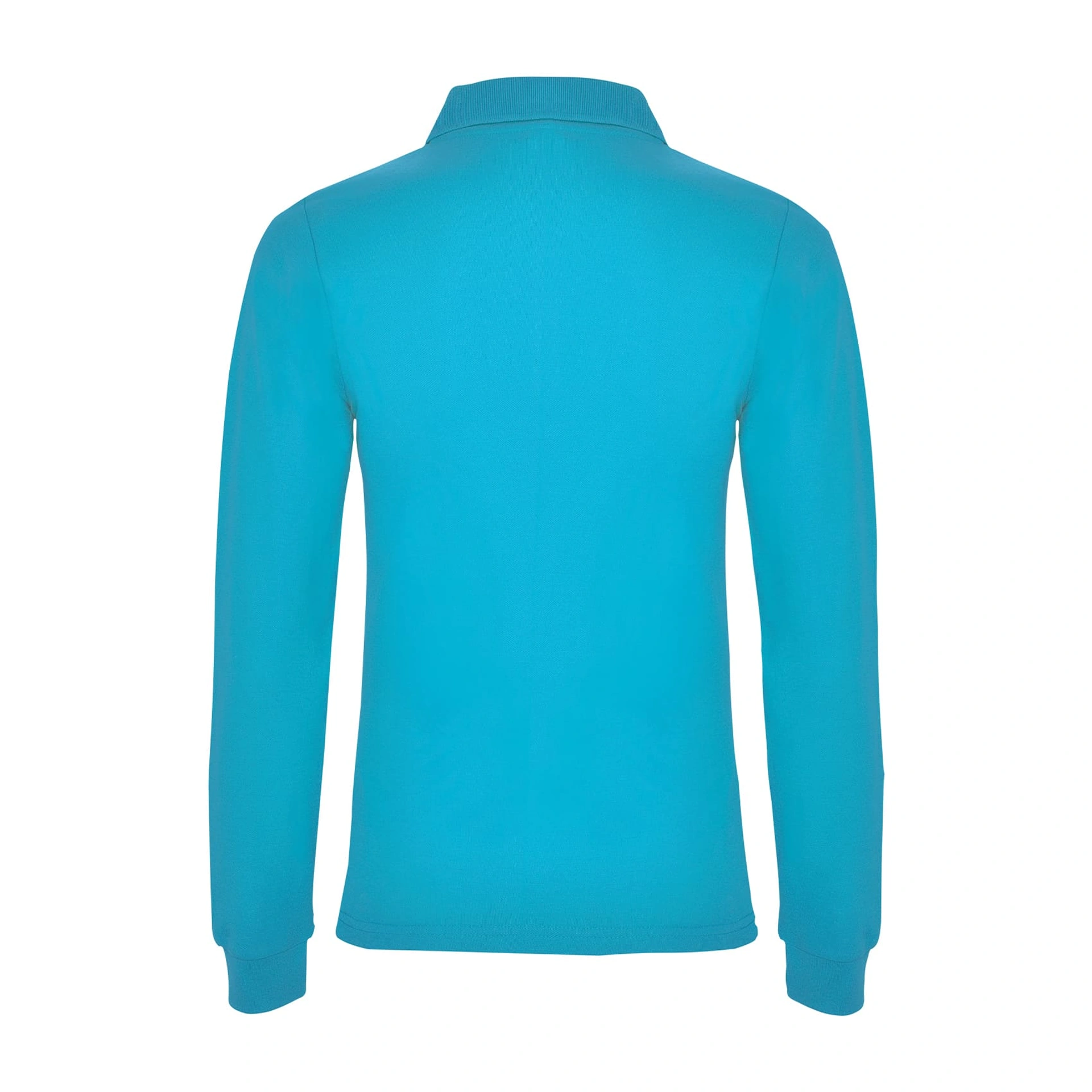 Поло жіноче з довгим рукавом Estrella woman L/S 220 - turquoise / 2XL