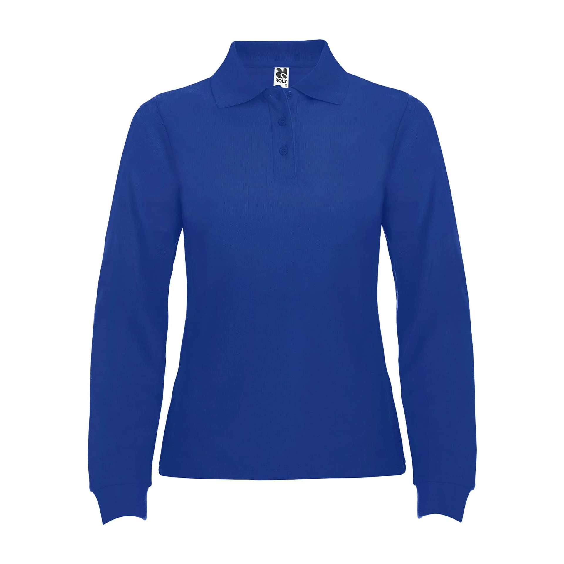 Поло жіноче з довгим рукавом Estrella woman L/S 220 - royal blue / 2XL