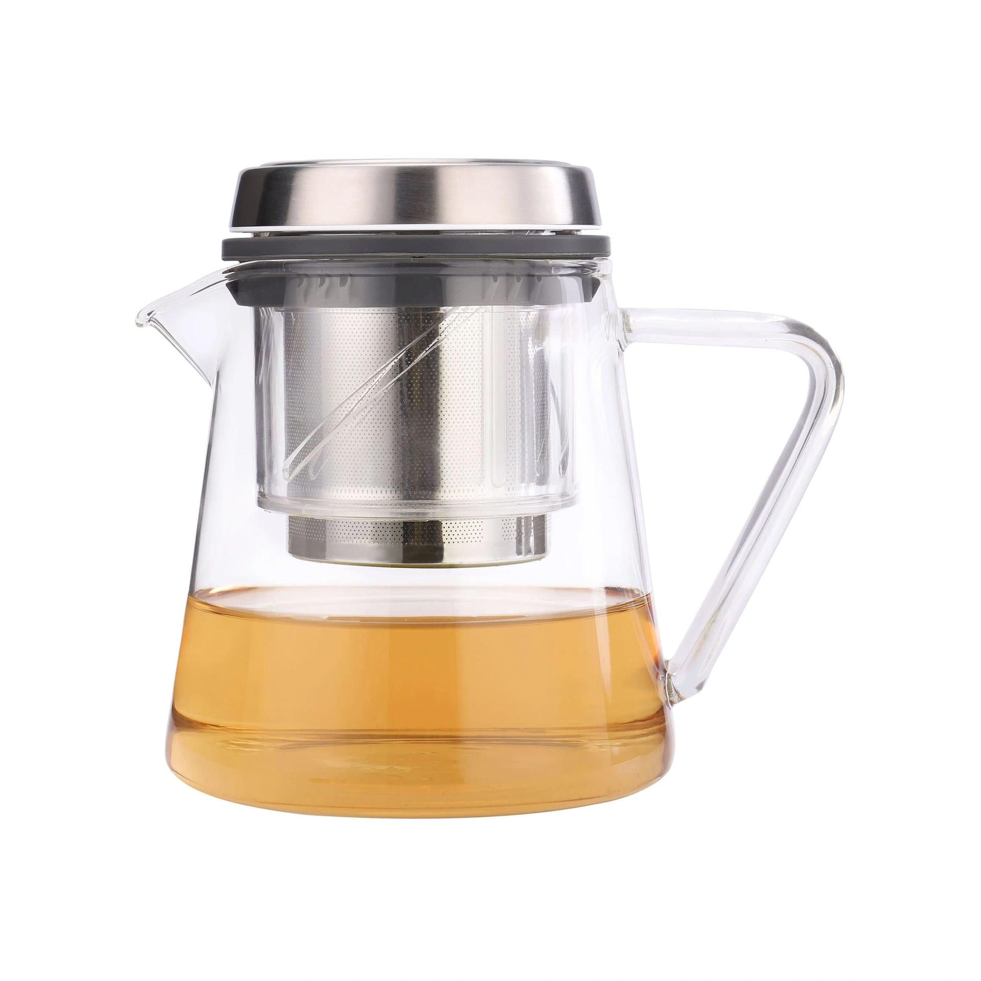 Чайник заварювальний Nilson, 600 ml TM Discover - срібний