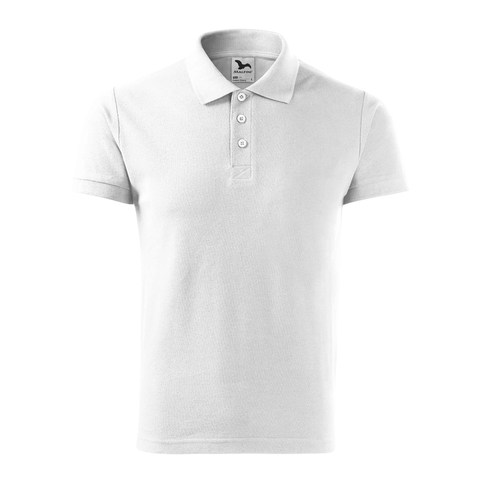 Поло Cotton heavy 220 - white / 2XL