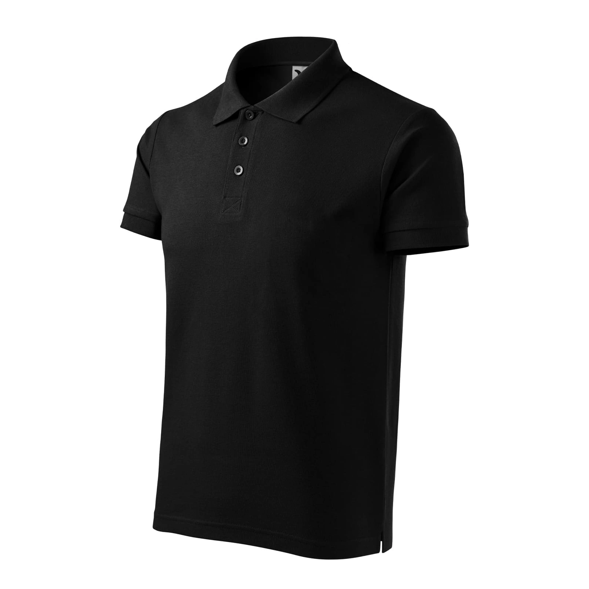 Поло Cotton heavy 220 - black / 2XL
