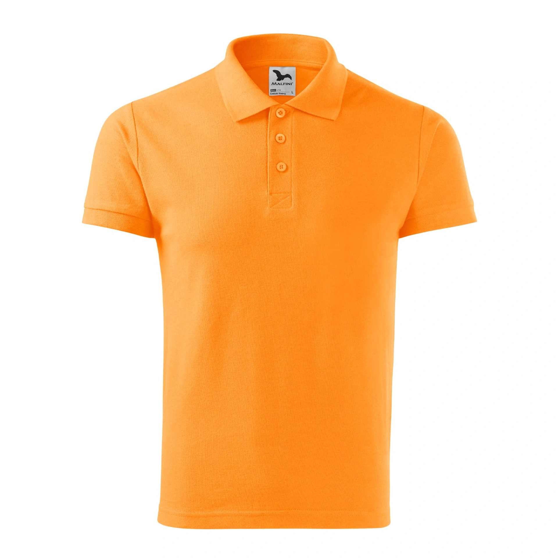 Поло Cotton heavy 220 - tangerine orange / 2XL