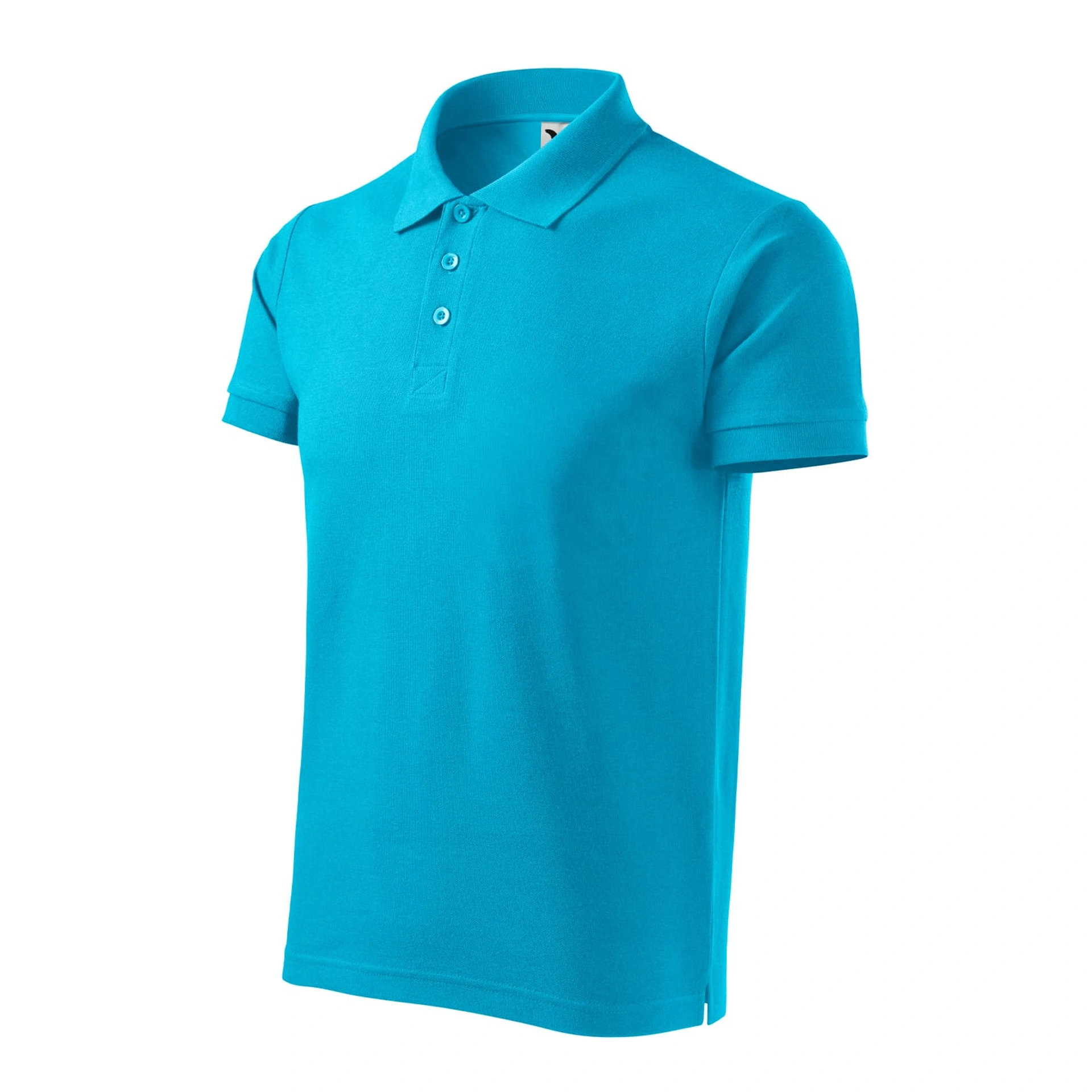 Поло Cotton heavy 220 - blue atoll / 2XL