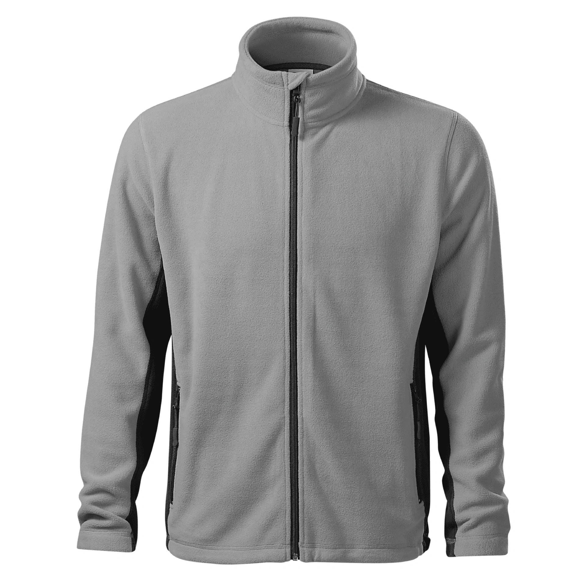 Реглан флісовий на блискавці Frosty 220 - light grey / 2XL