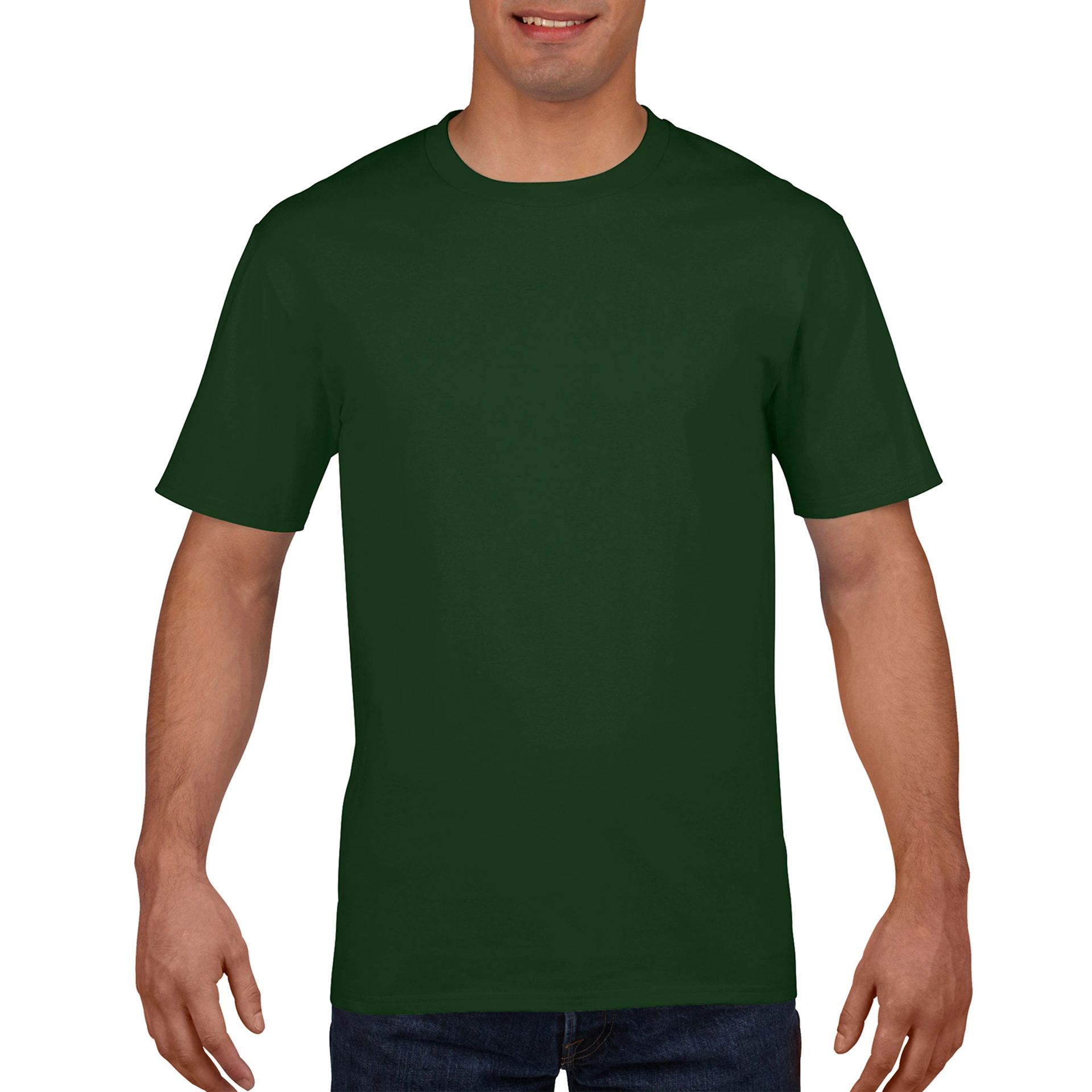 Футболка Premium Cotton 185 - forest green / 2XL