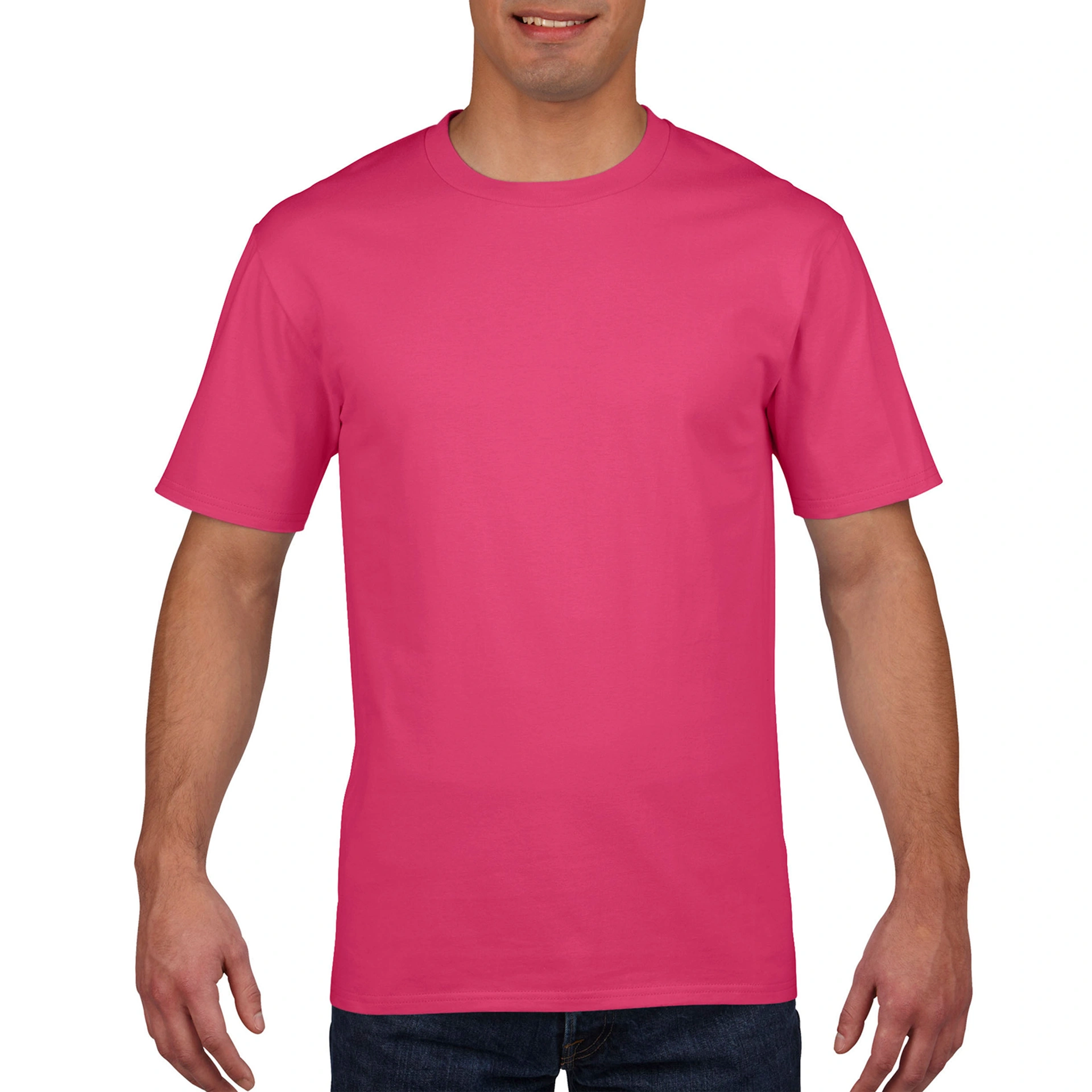 Футболка Premium Cotton 185 - heliconia / 2XL