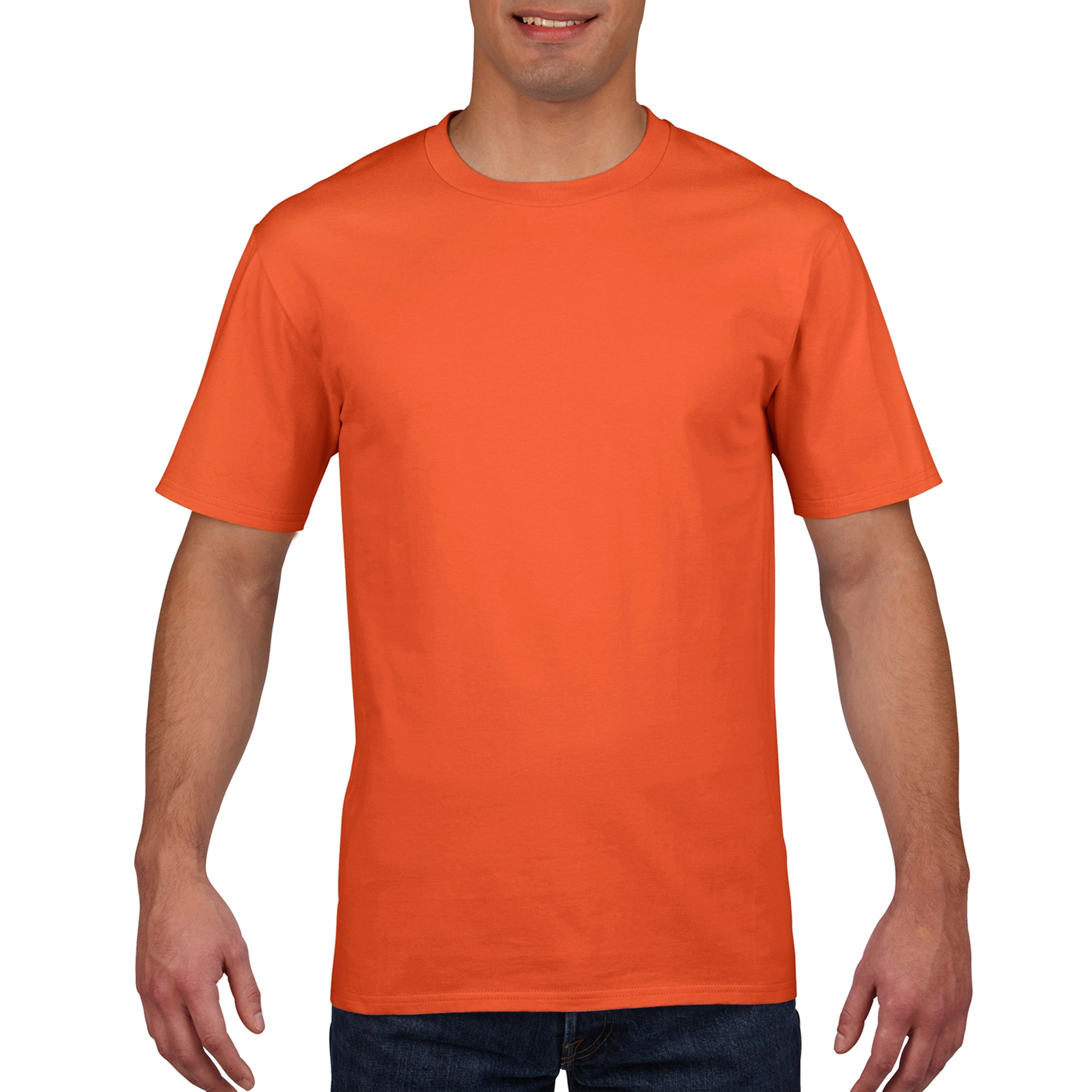 Футболка Premium Cotton 185 - orange / 2XL