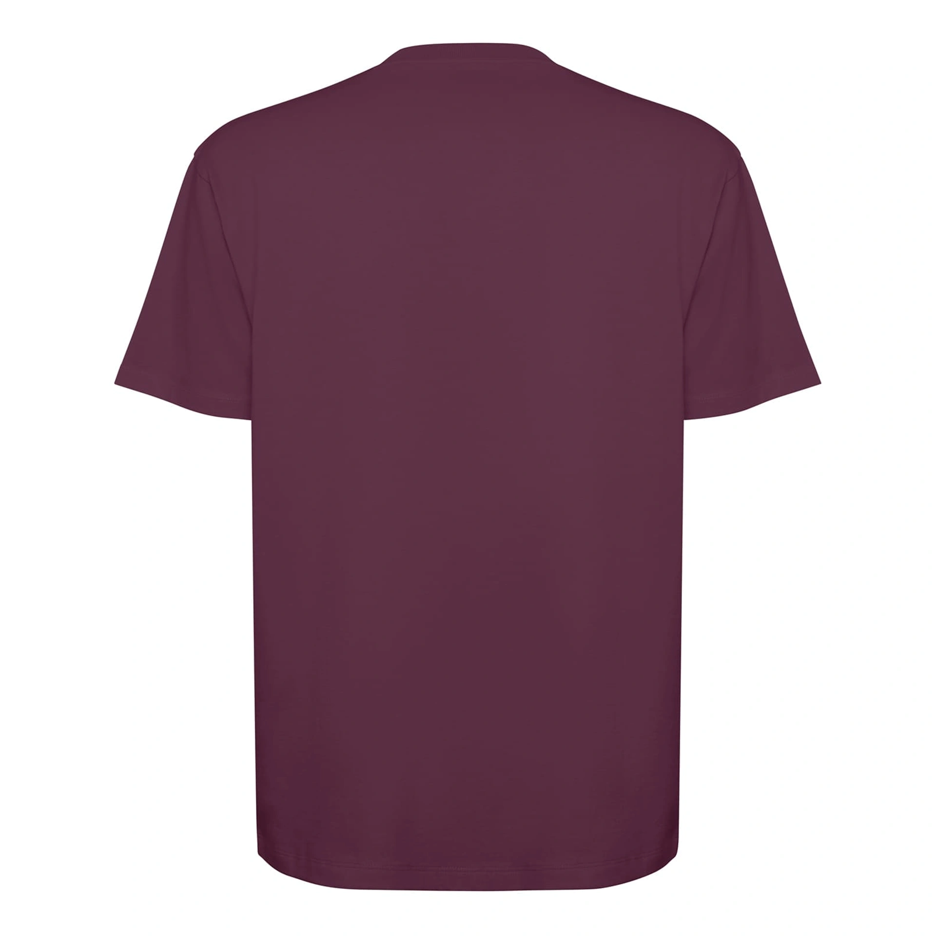 Футболка оверсайз Bull 210 - plum red / 2XL