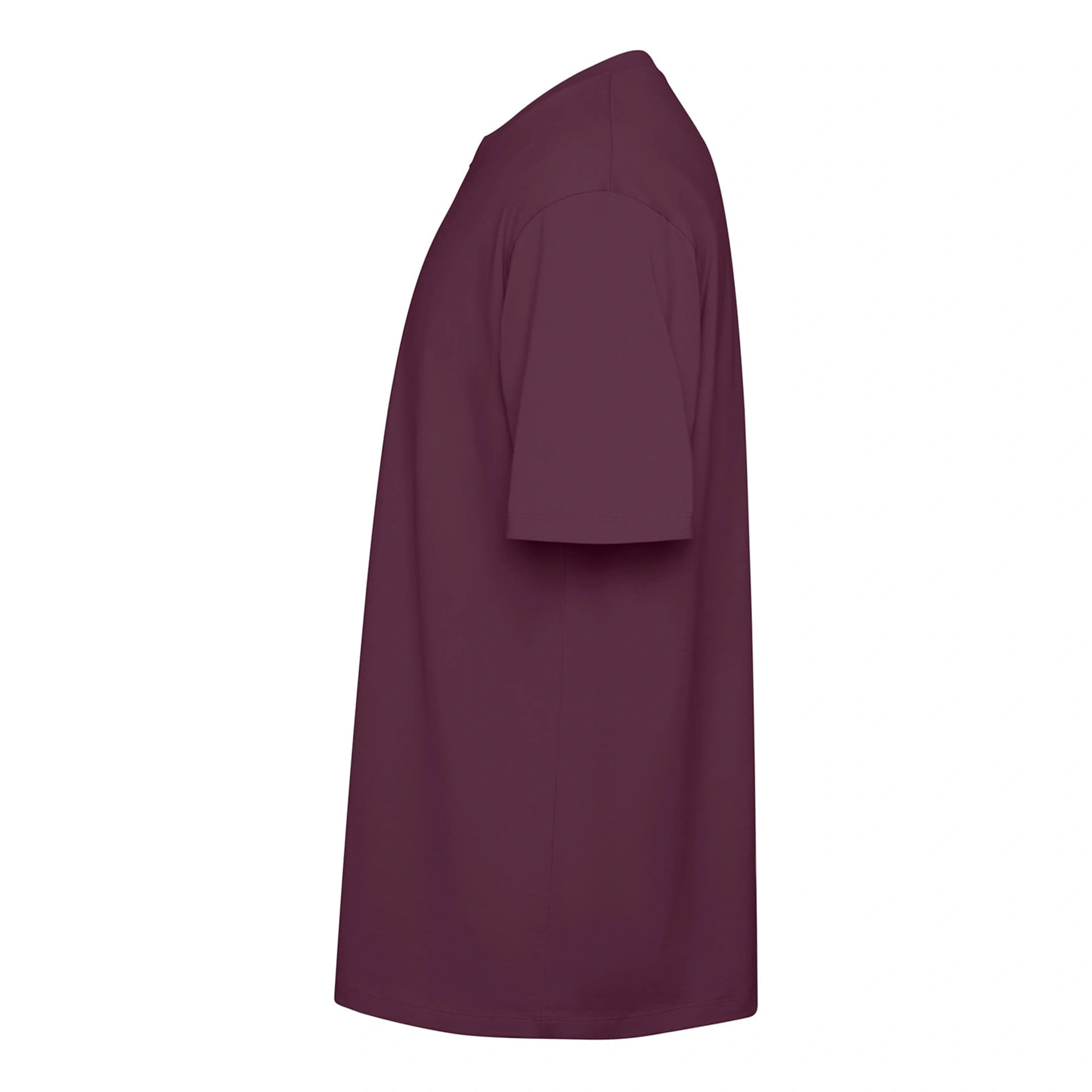 Футболка оверсайз Bull 210 - plum red / 2XL