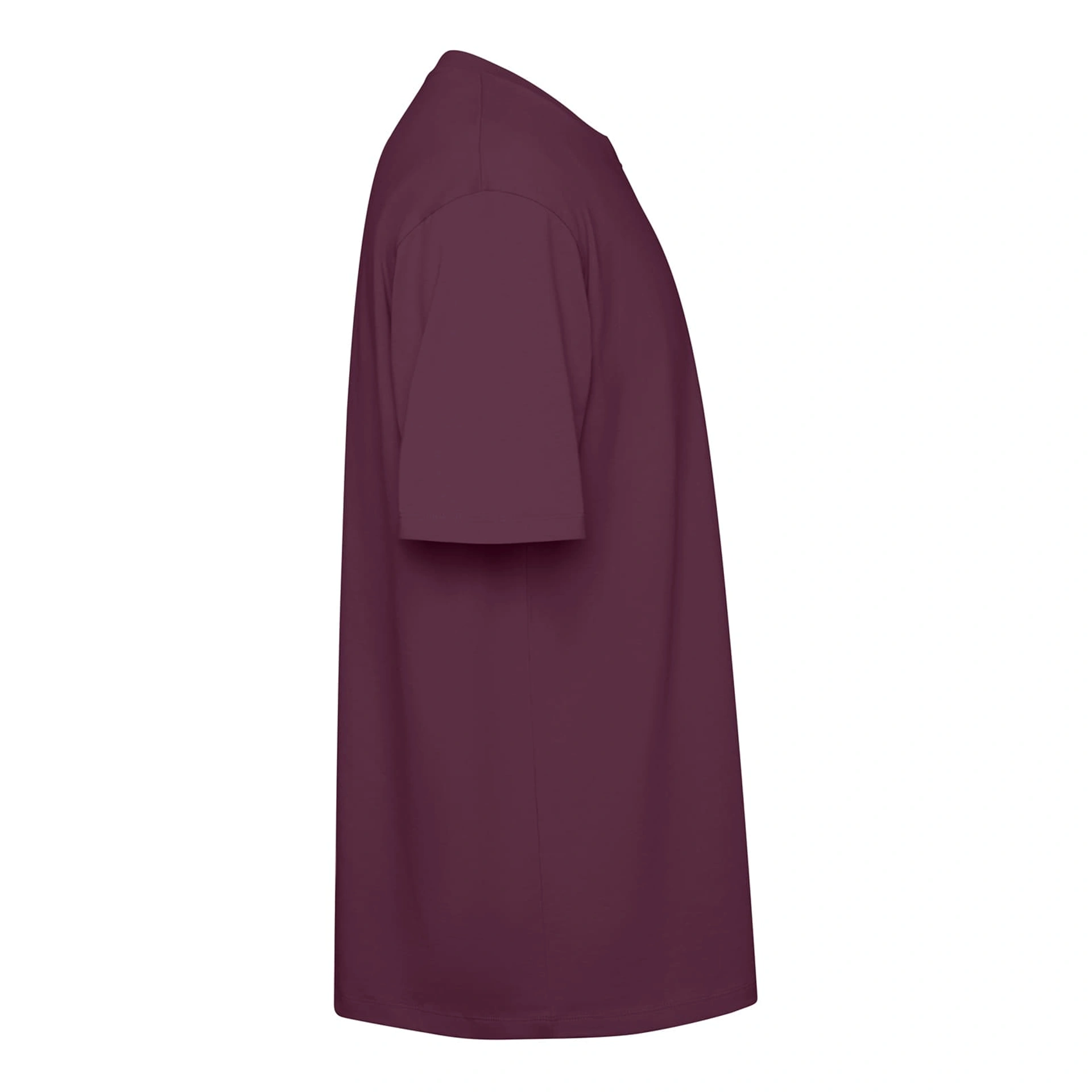 Футболка оверсайз Bull 210 - plum red / 2XL
