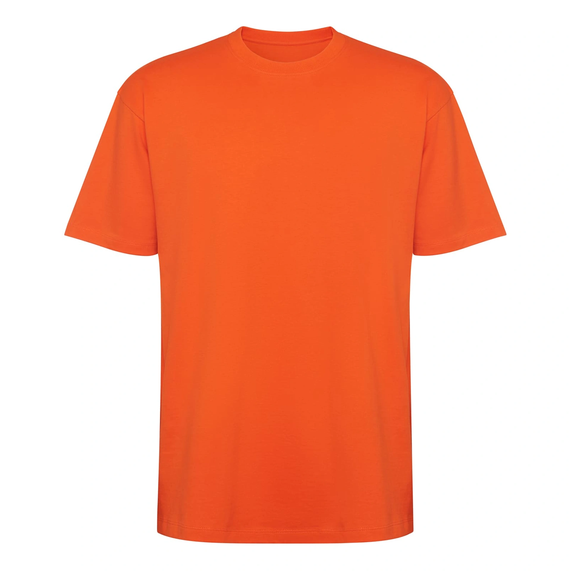 Футболка оверсайз Bull 210 - fire orange / 2XL