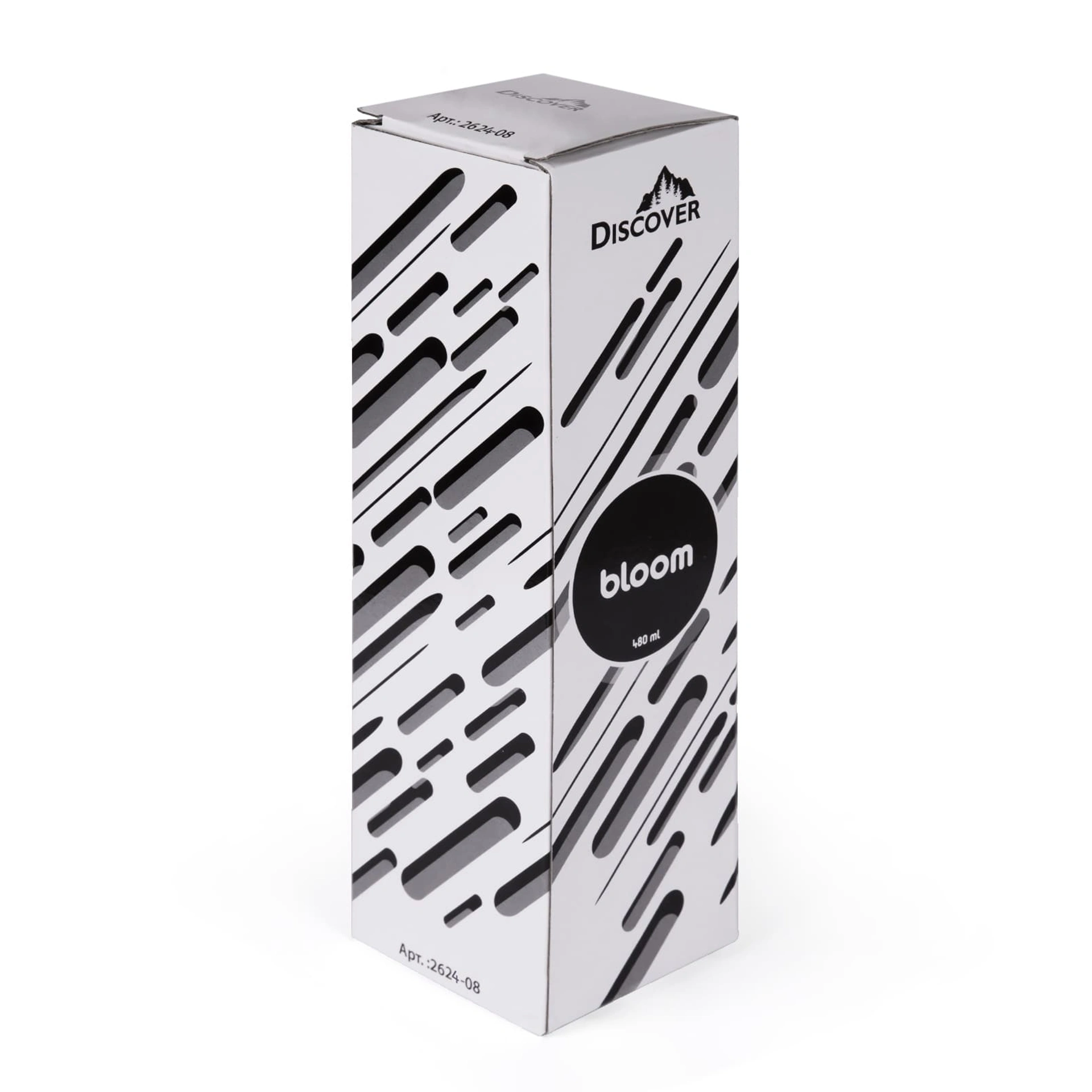 Термопляшка Bloom2, ТМ Discover - чорний