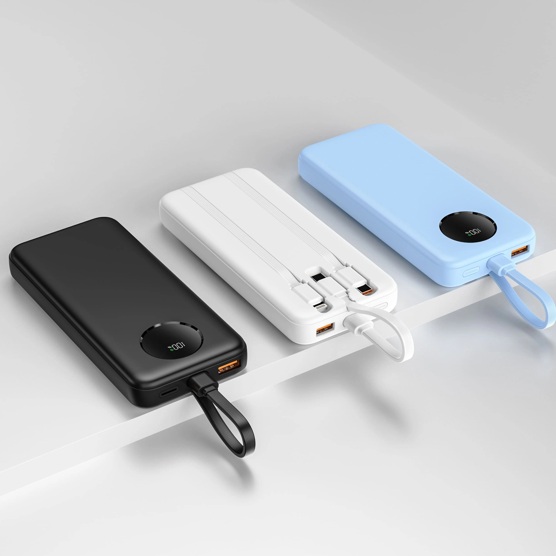 Повербанк Bulo 10000 mAh 22,5W, ТМ TEG - білий