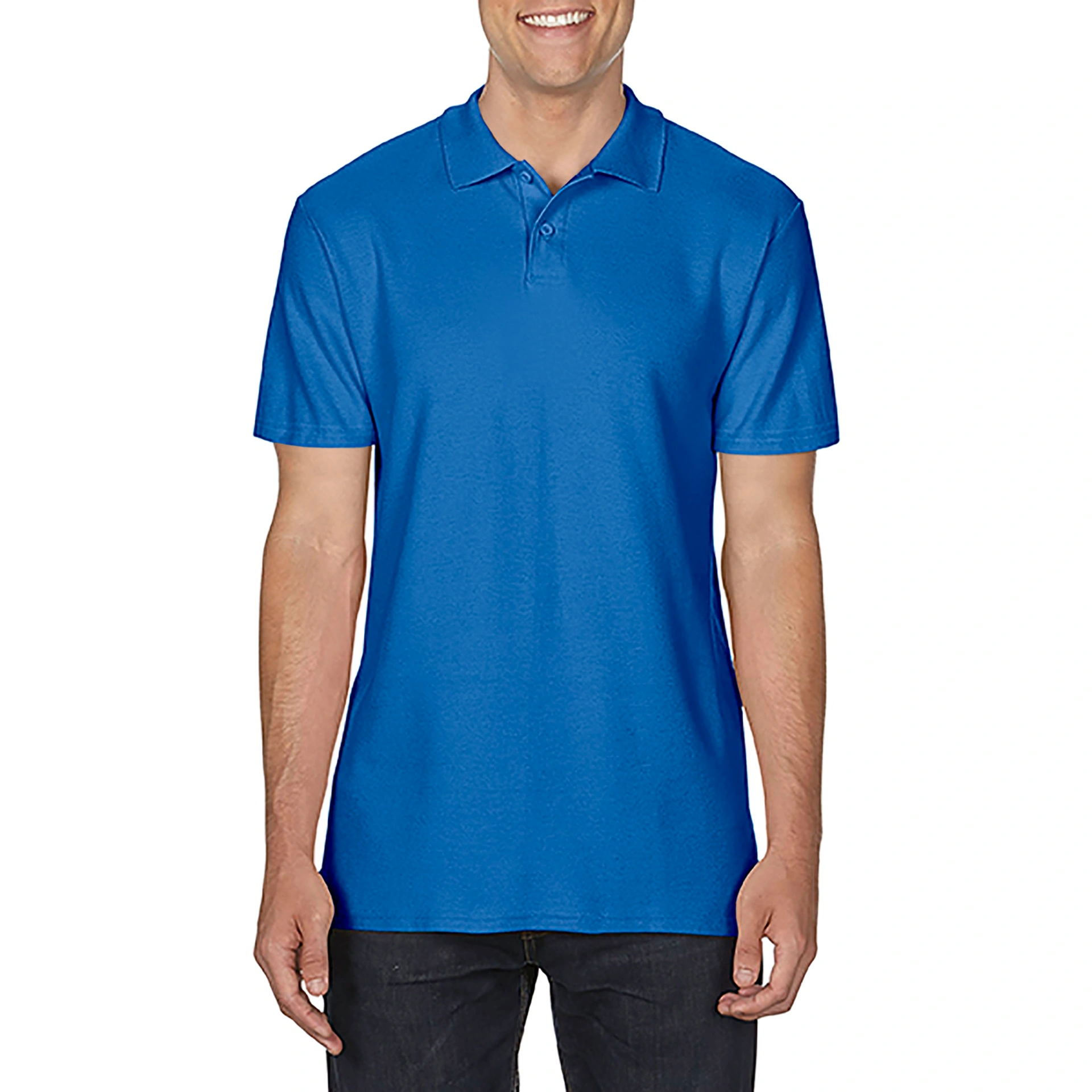 Поло SoftStyle 177, TM Gildan - royal / 2XL