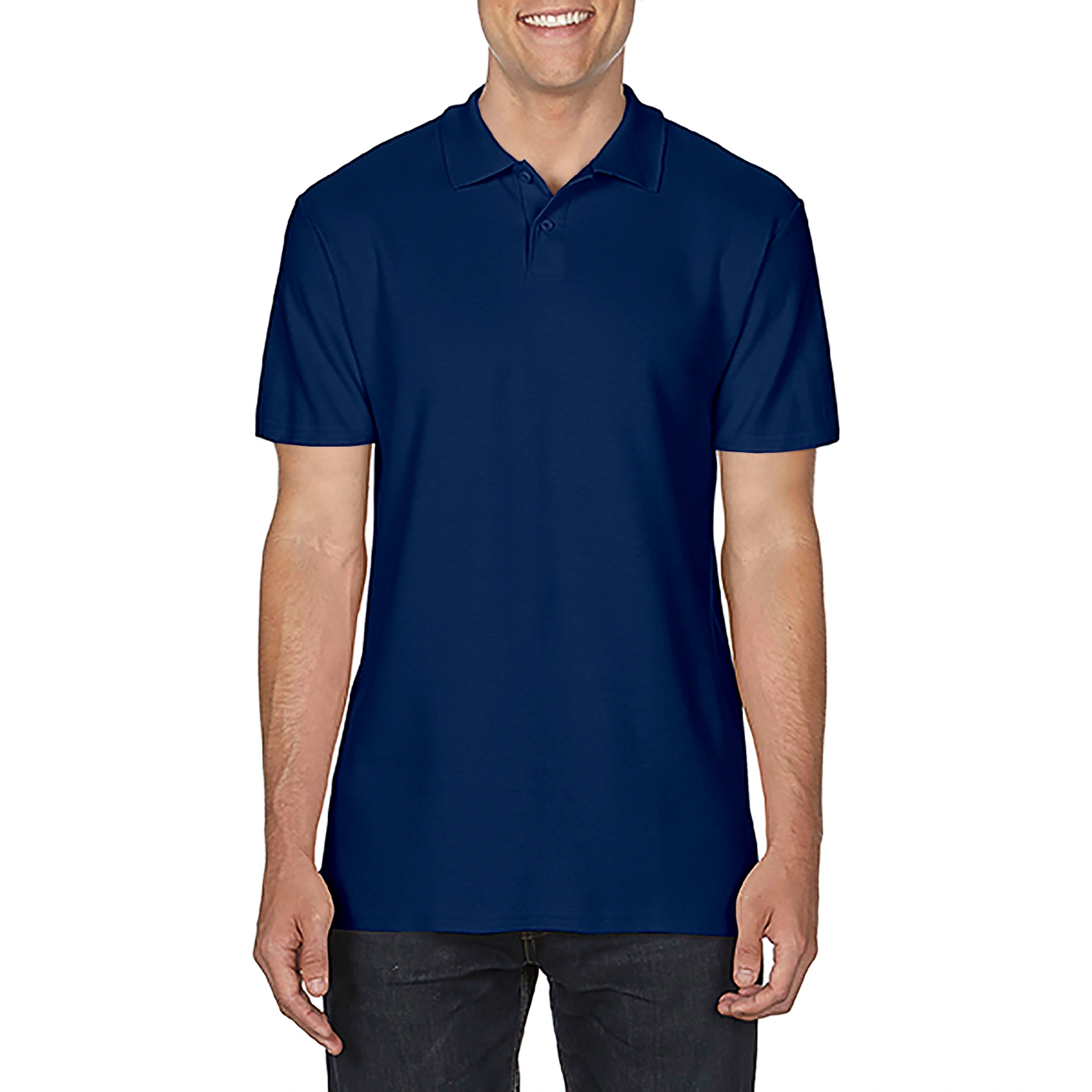 Поло SoftStyle 177, TM Gildan - navy / 2XL