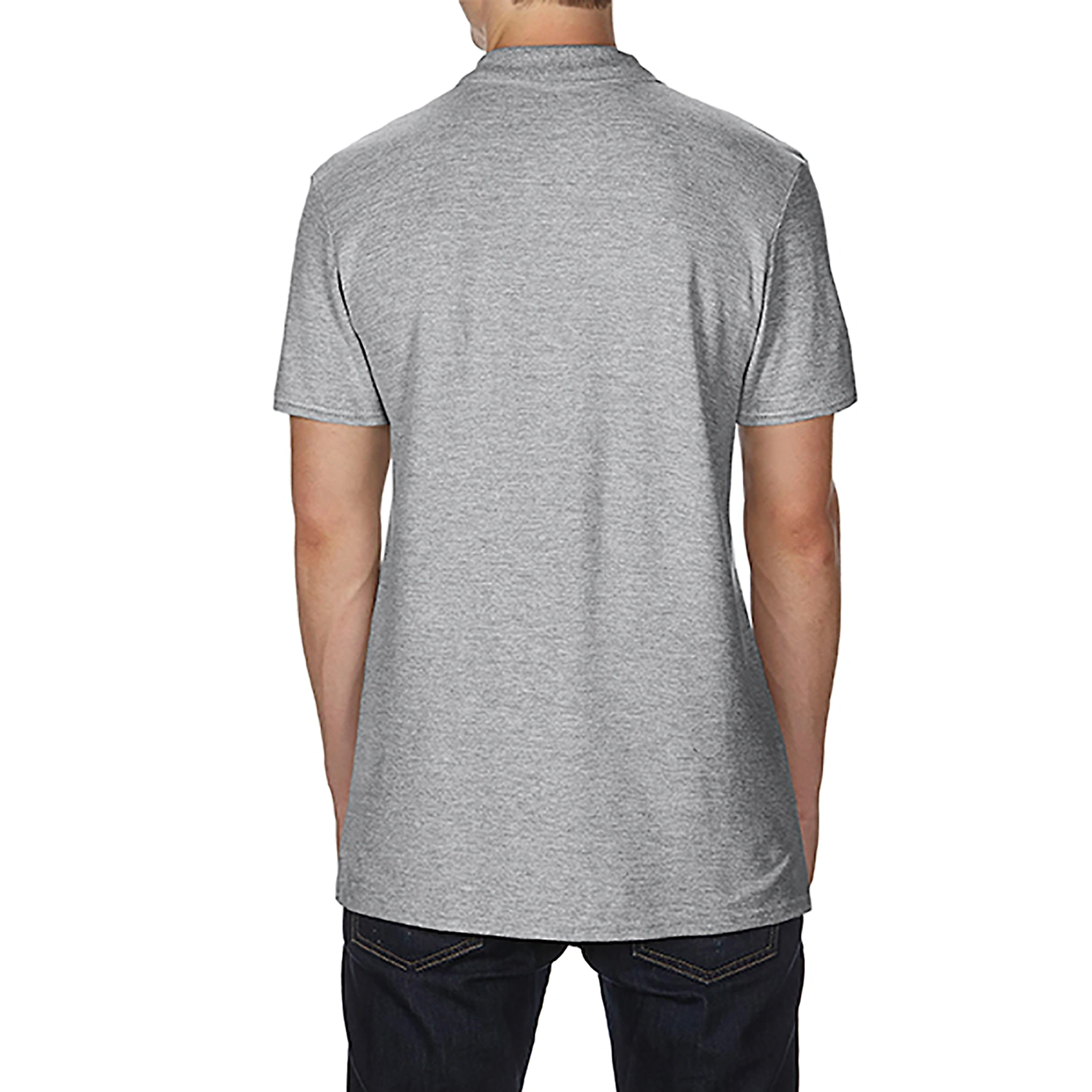 Поло SoftStyle 177, TM Gildan - sport grey / 2XL