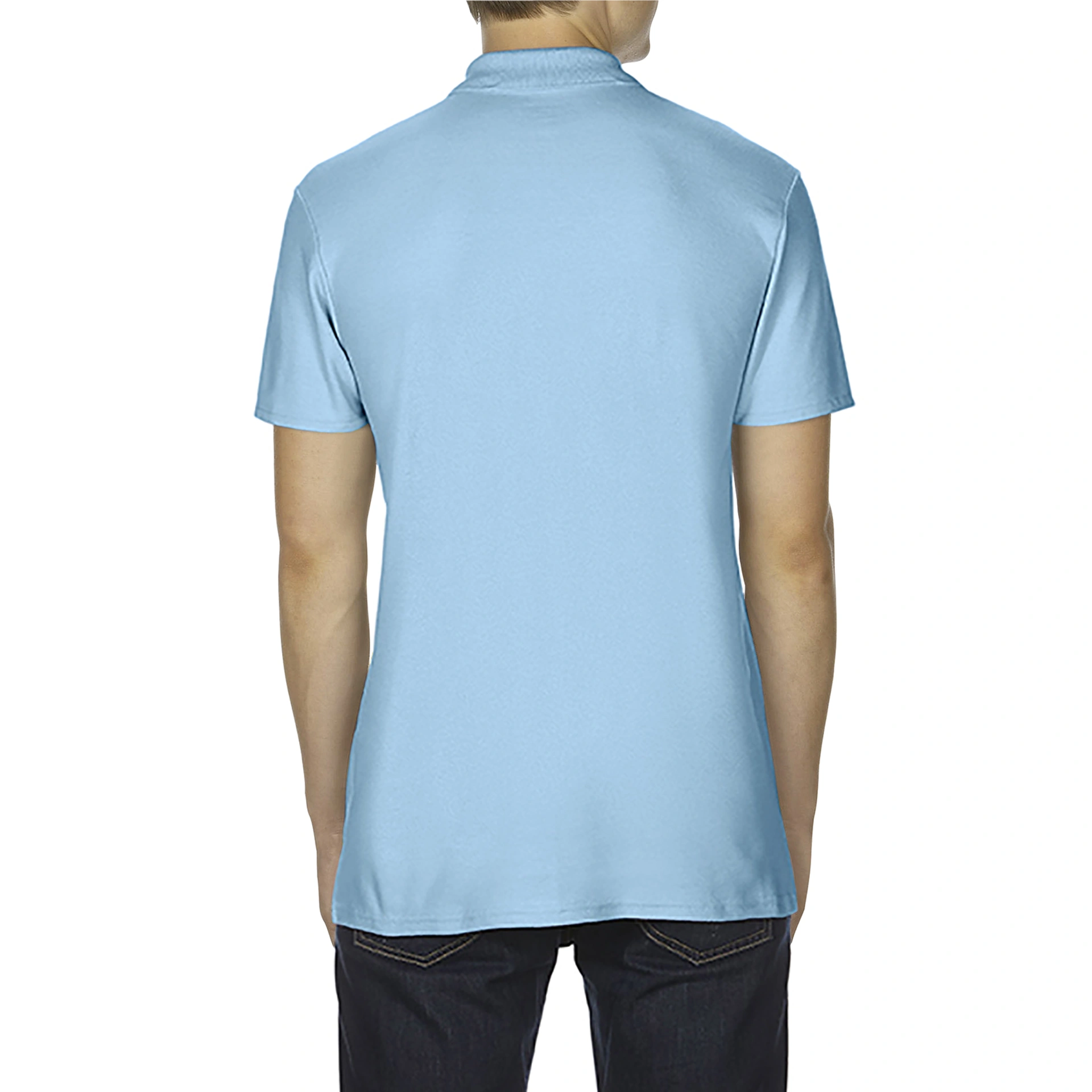 Поло SoftStyle 177, TM Gildan - light blue / 2XL