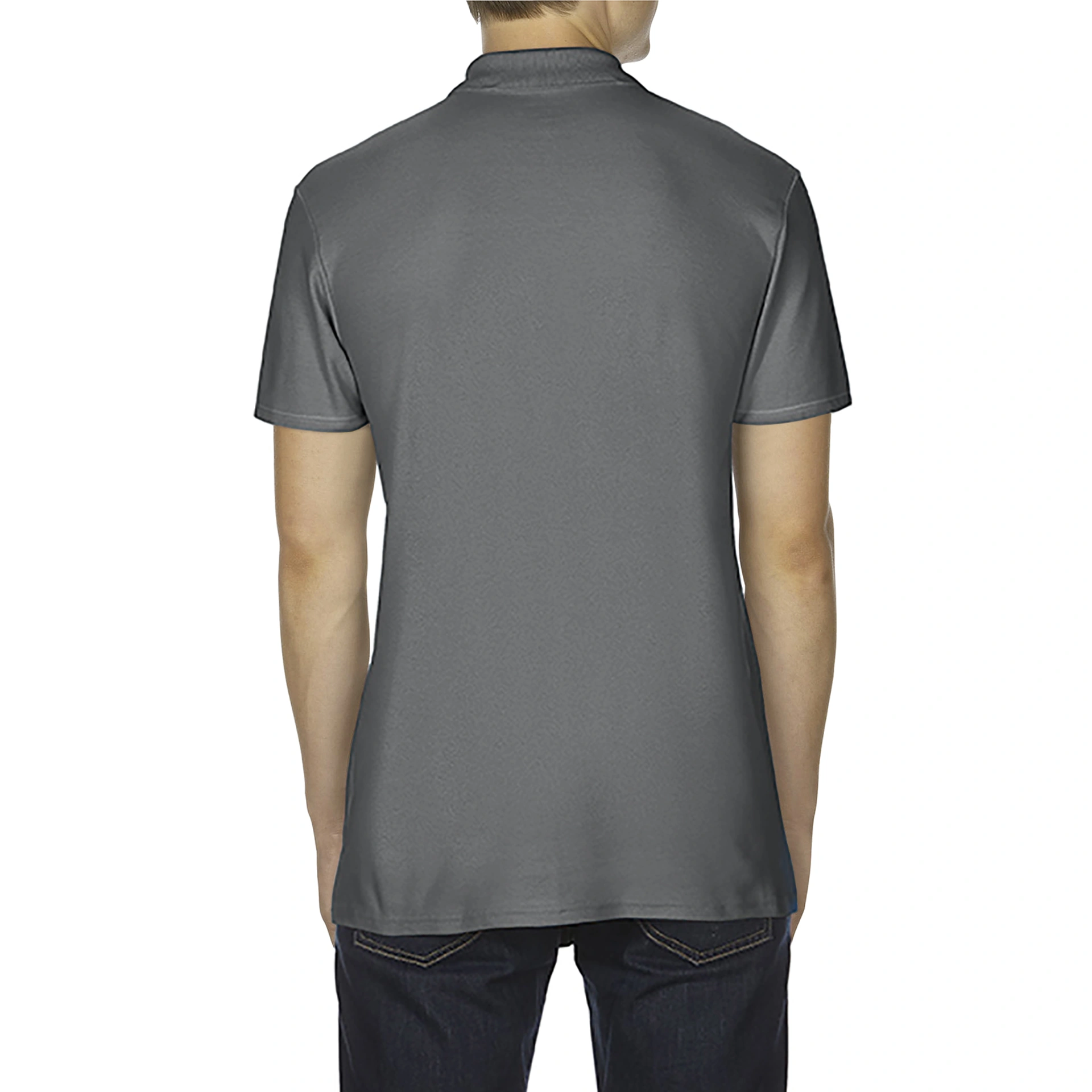 Поло SoftStyle 177, TM Gildan - charcoal / 2XL
