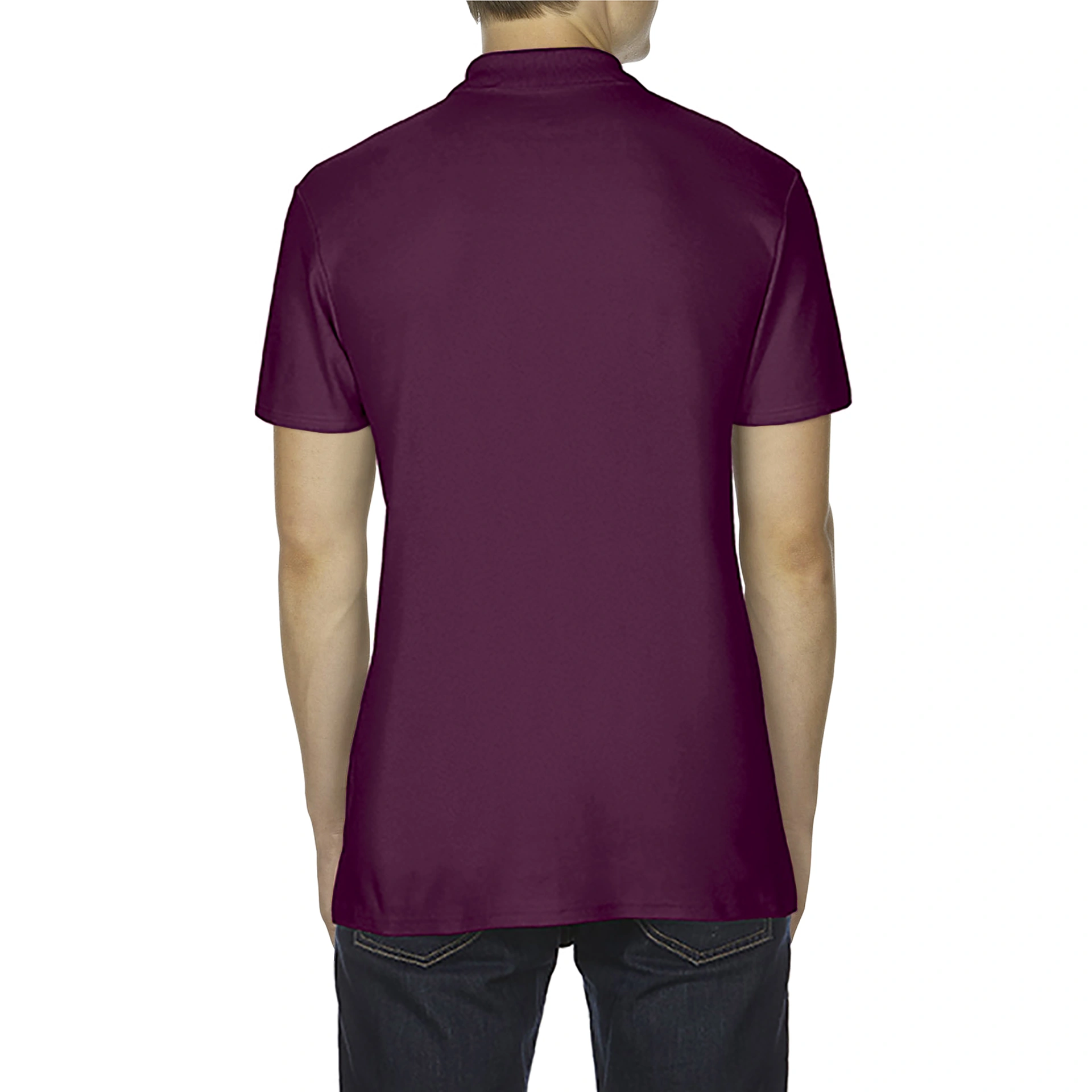 Поло SoftStyle 177, TM Gildan - maroon / 2XL