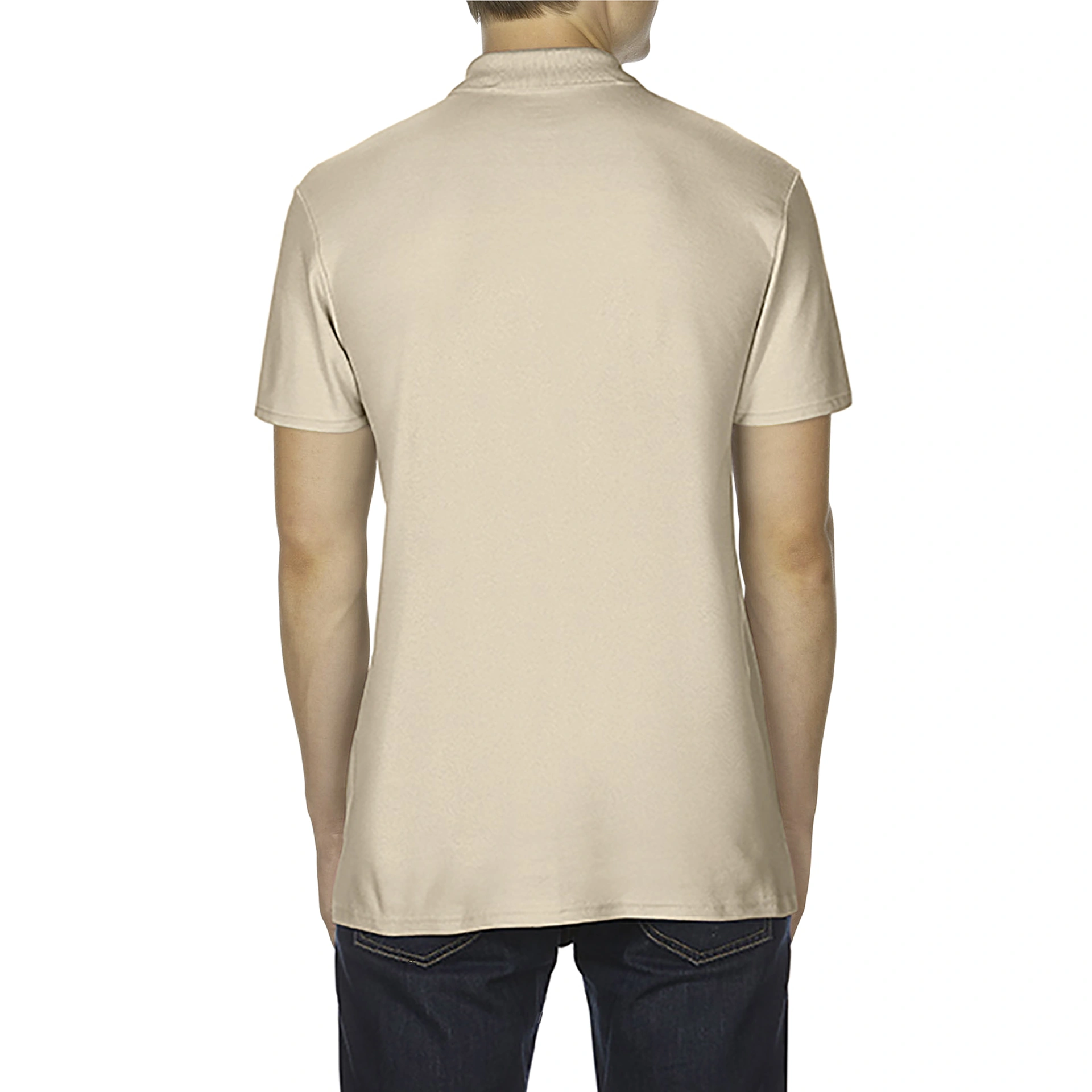 Поло SoftStyle 177, TM Gildan - sand / 2XL